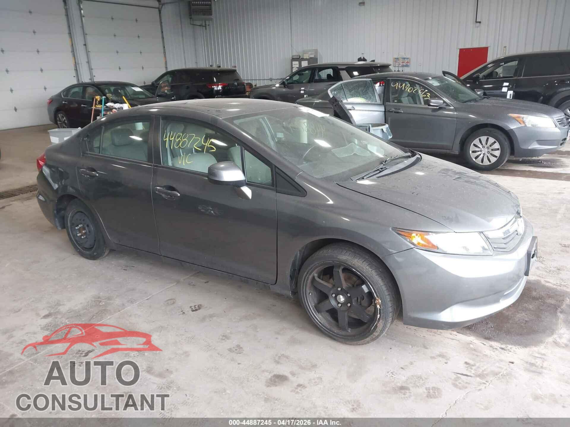 HONDA CIVIC 2012 - 19XFB2F80CE015770
