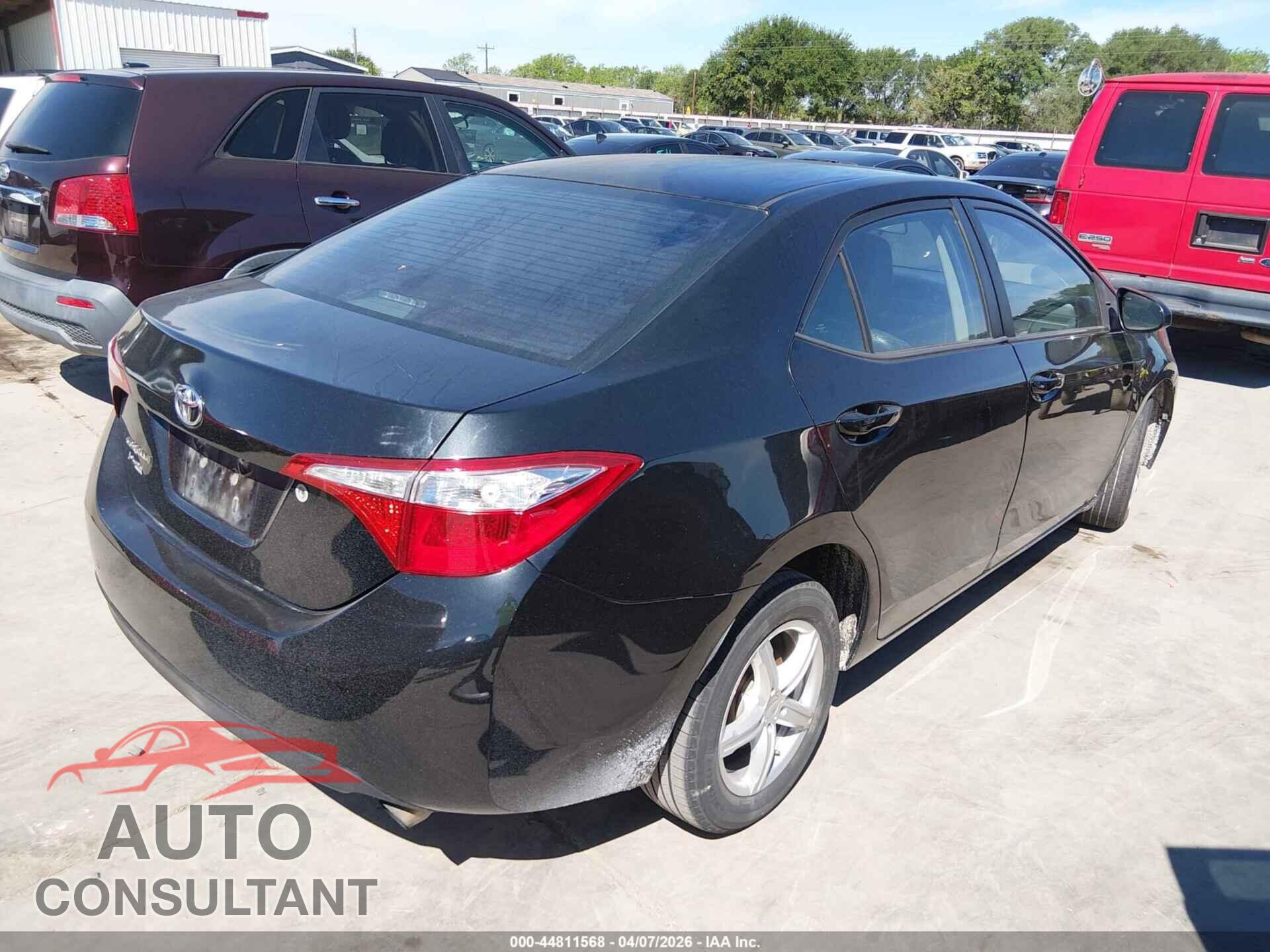 TOYOTA COROLLA 2014 - 5YFBURHE2EP030583