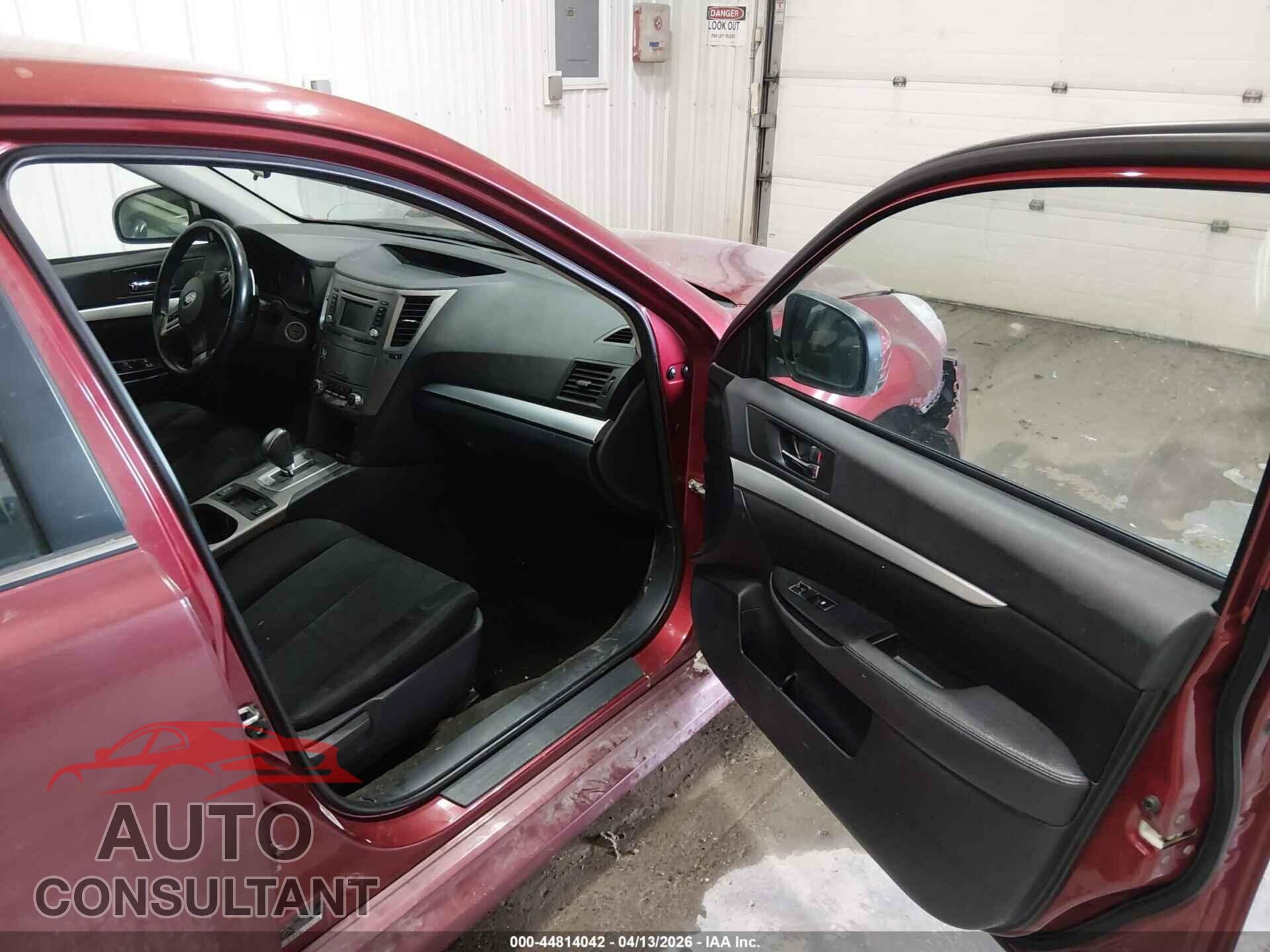 SUBARU LEGACY 2014 - 4S3BMBC67E3023354