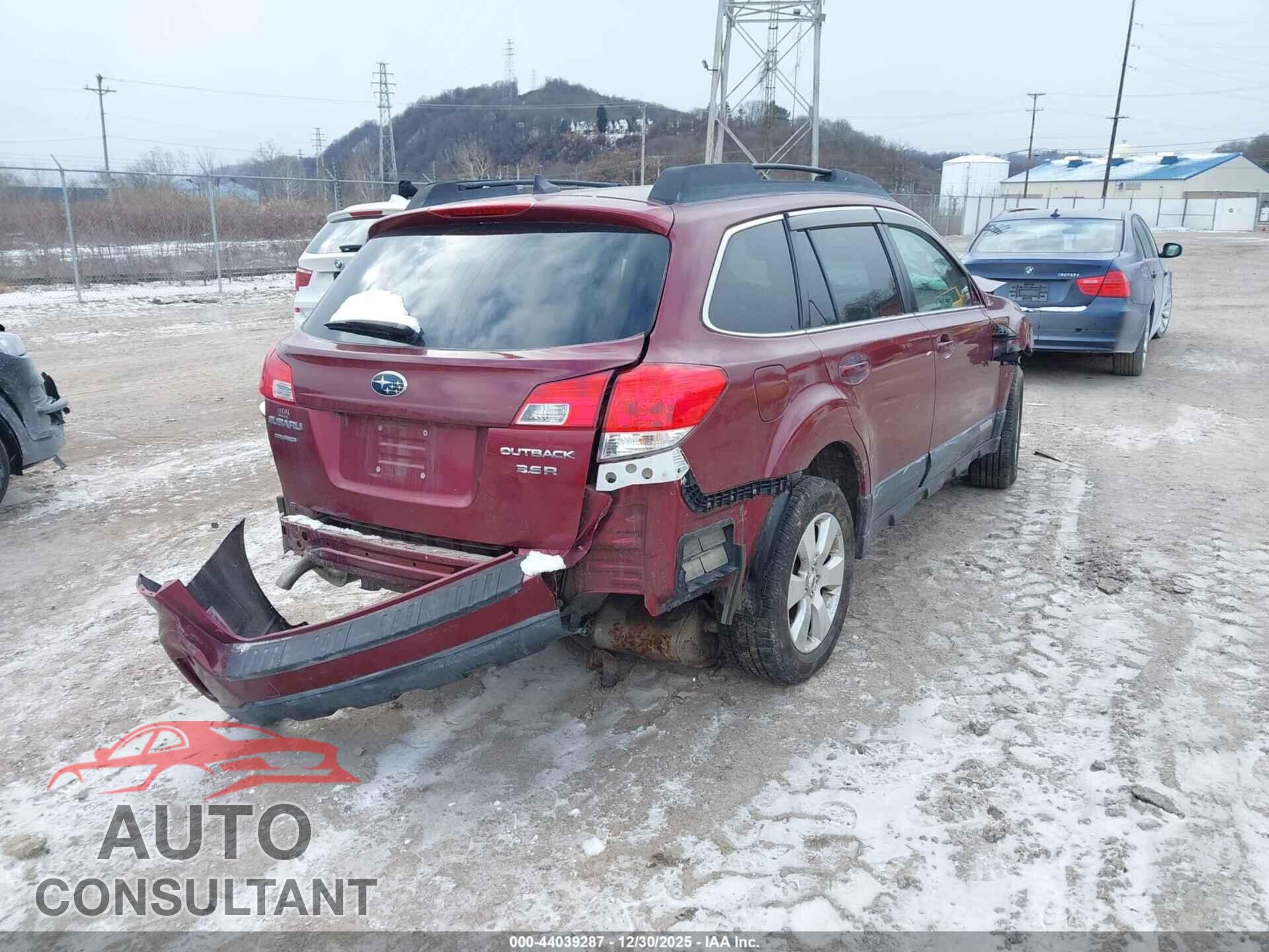 SUBARU OUTBACK 2012 - 4S4BRDKCXC2226659