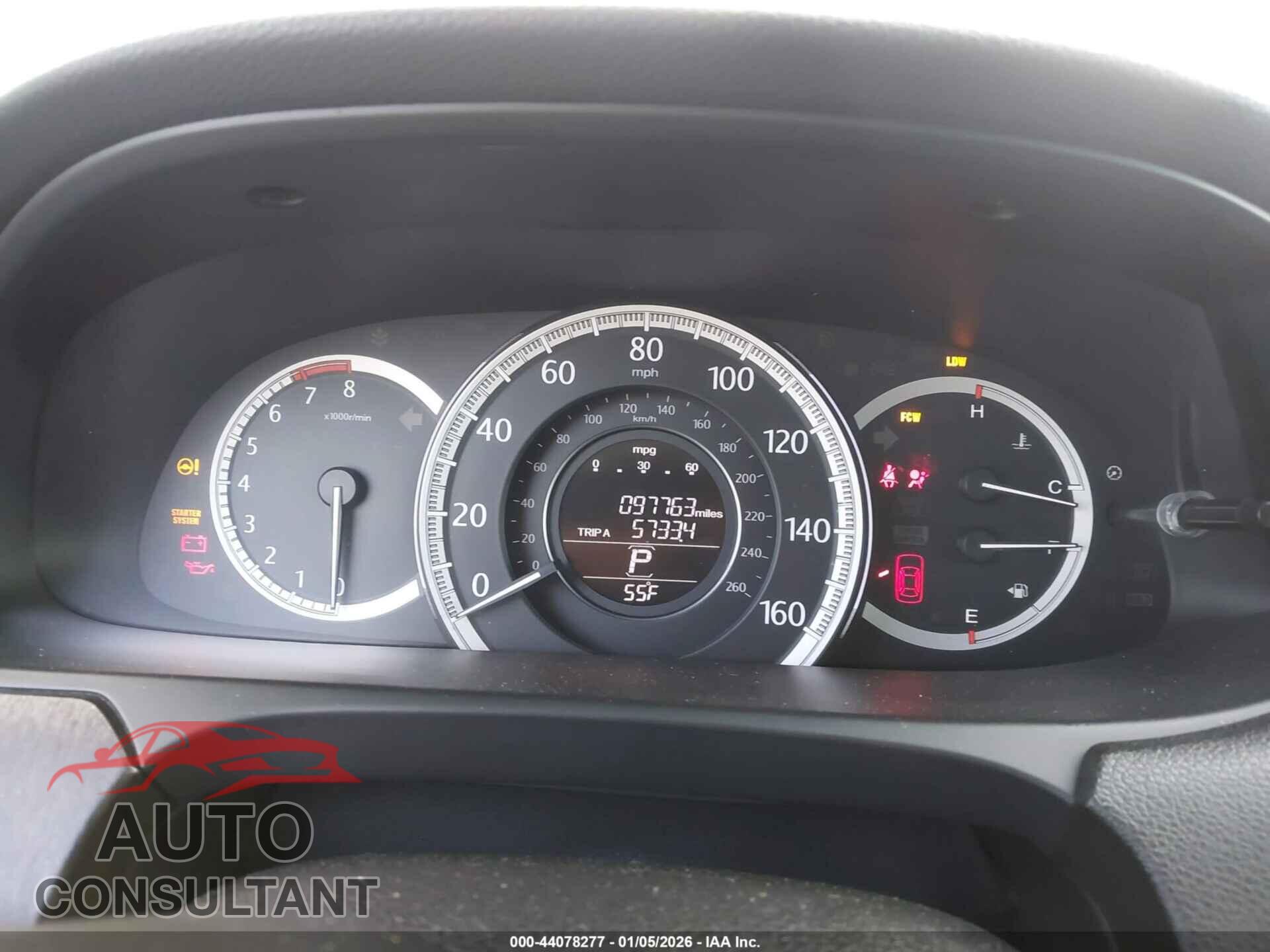 HONDA ACCORD 2014 - 1HGCR2F80EA201220