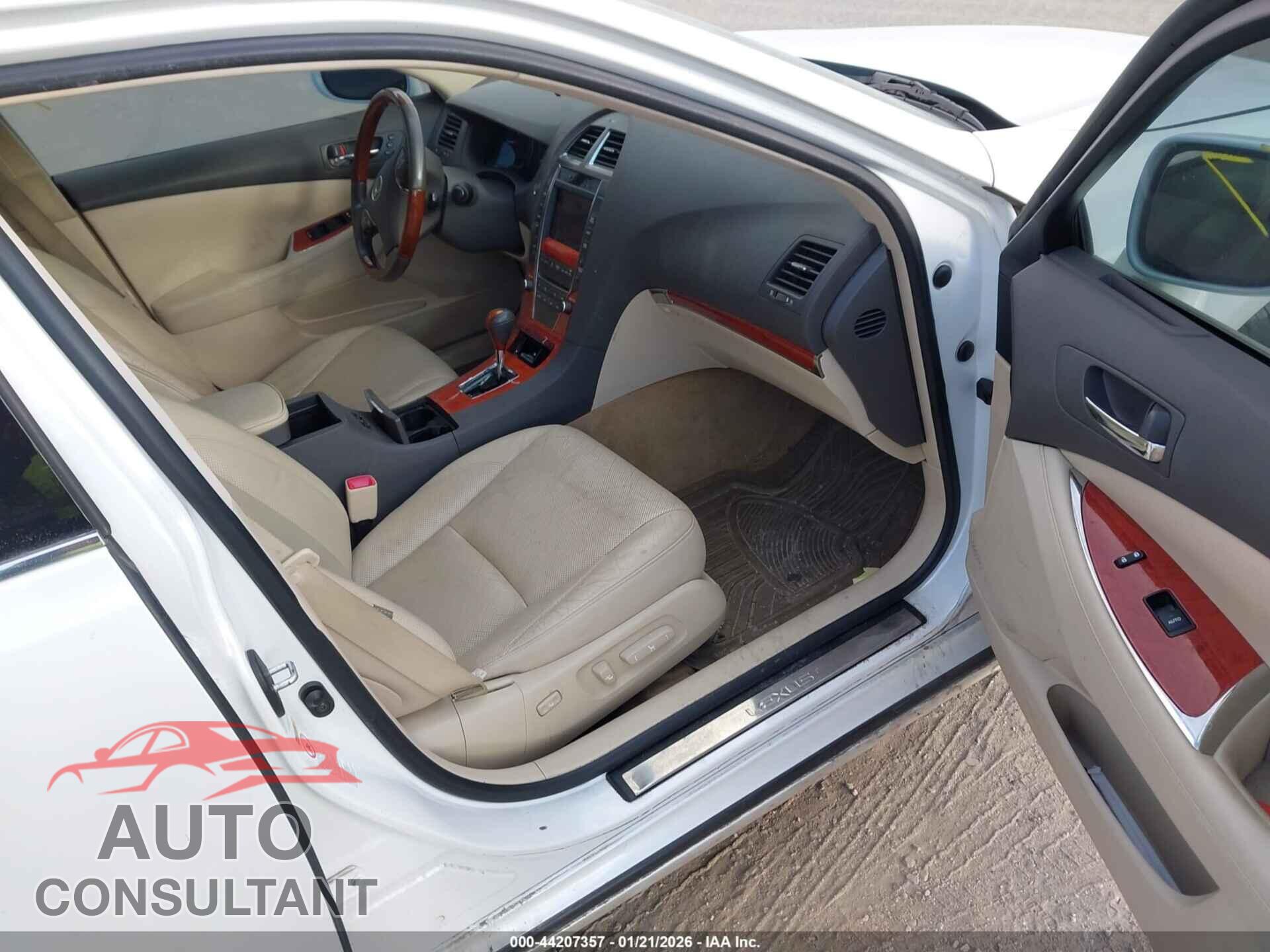 LEXUS ES 350 2011 - JTHBK1EG6B2432144
