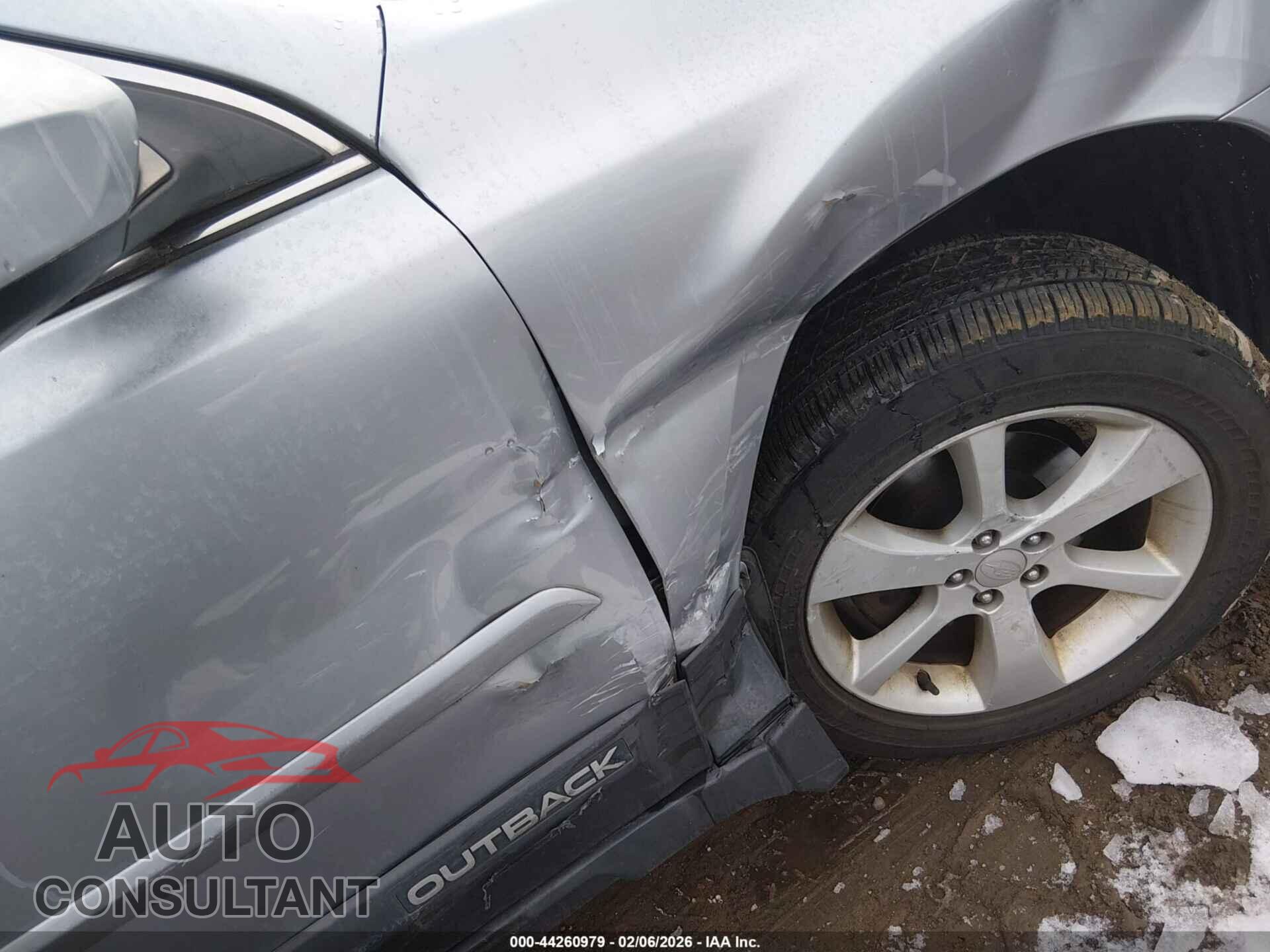 SUBARU OUTBACK 2013 - 4S4BRBGC7D3308003