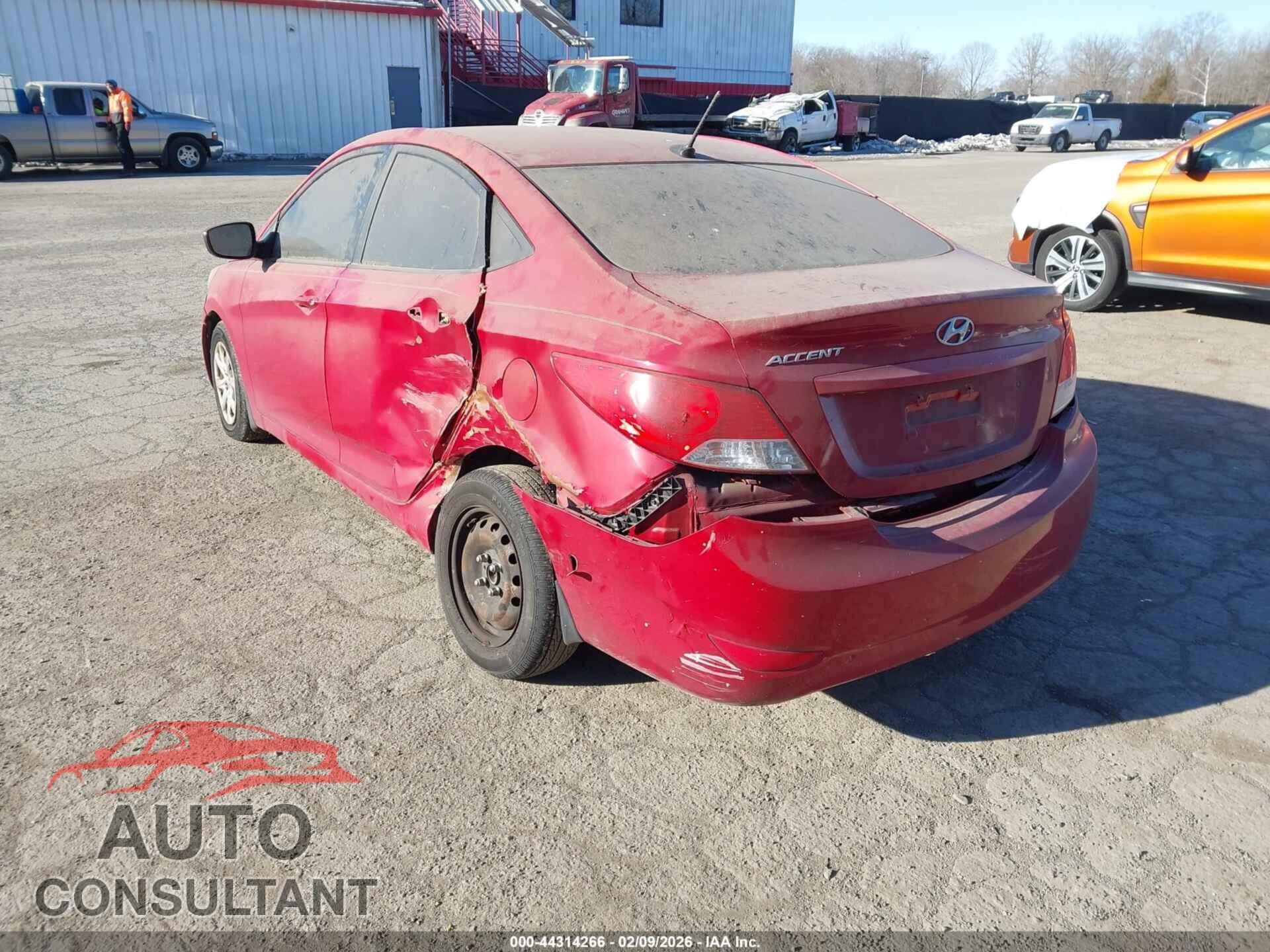 HYUNDAI ACCENT 2013 - KMHCT4AE5DU305509
