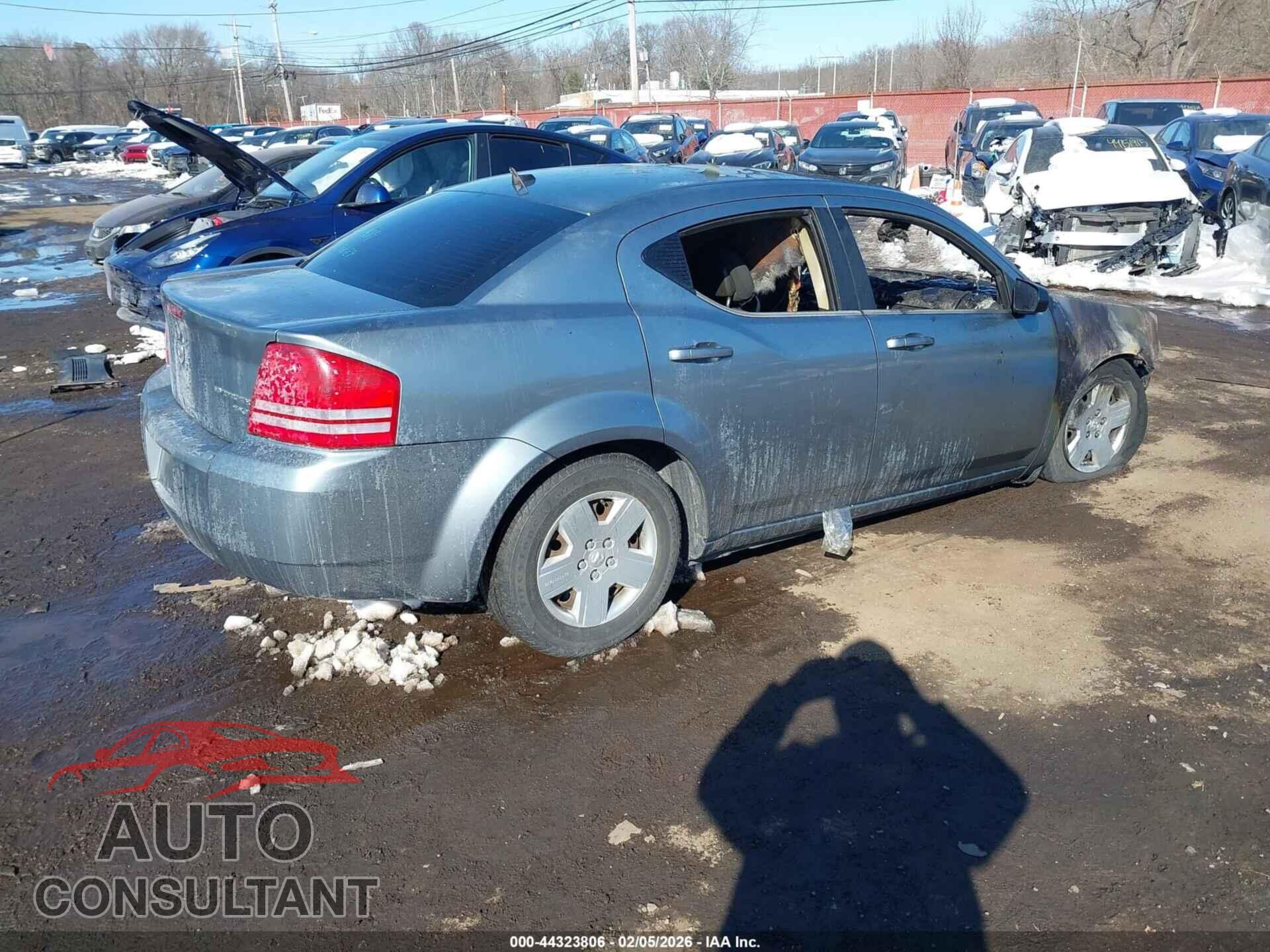 DODGE AVENGER 2010 - 1B3CC4FB5AN169005