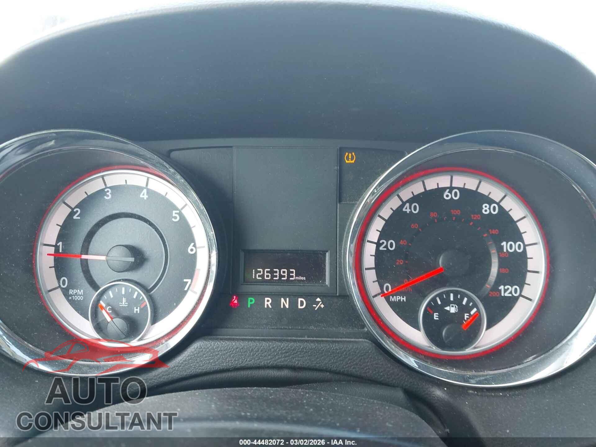 DODGE GRAND CARAVAN 2013 - 2C4RDGCG5DR554093