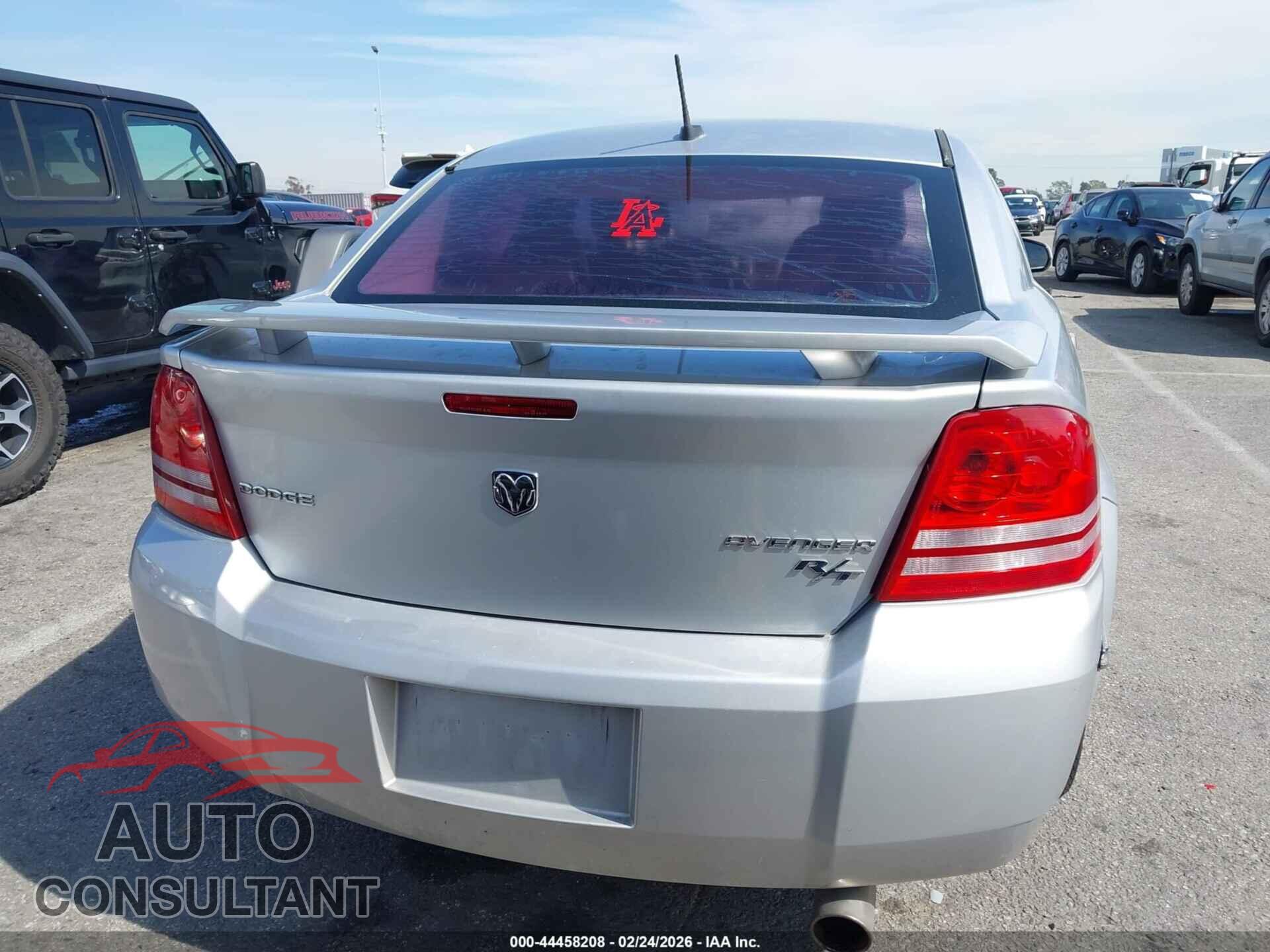 DODGE AVENGER 2010 - 1B3CC5FB1AN184106