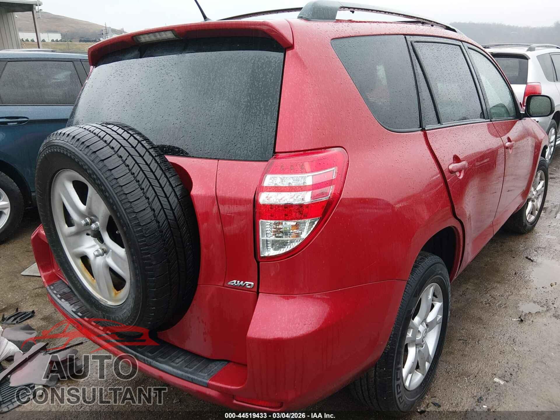 TOYOTA RAV4 2012 - 2T3BF4DV1CW223877