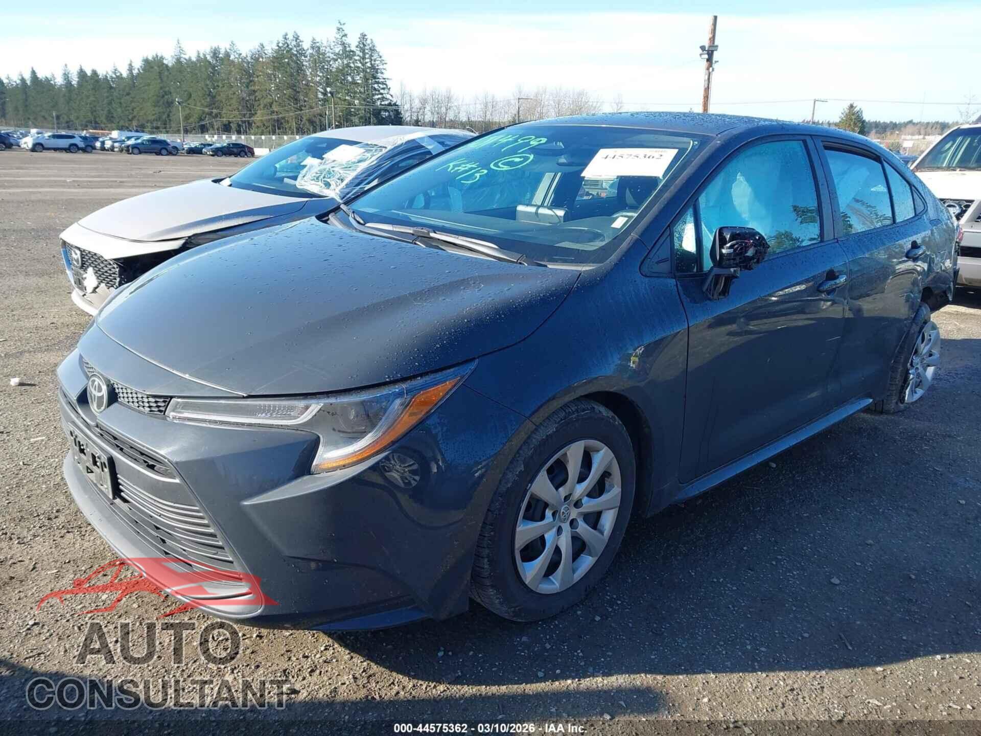 TOYOTA COROLLA 2025 - 5YFB4MDE6SP321804