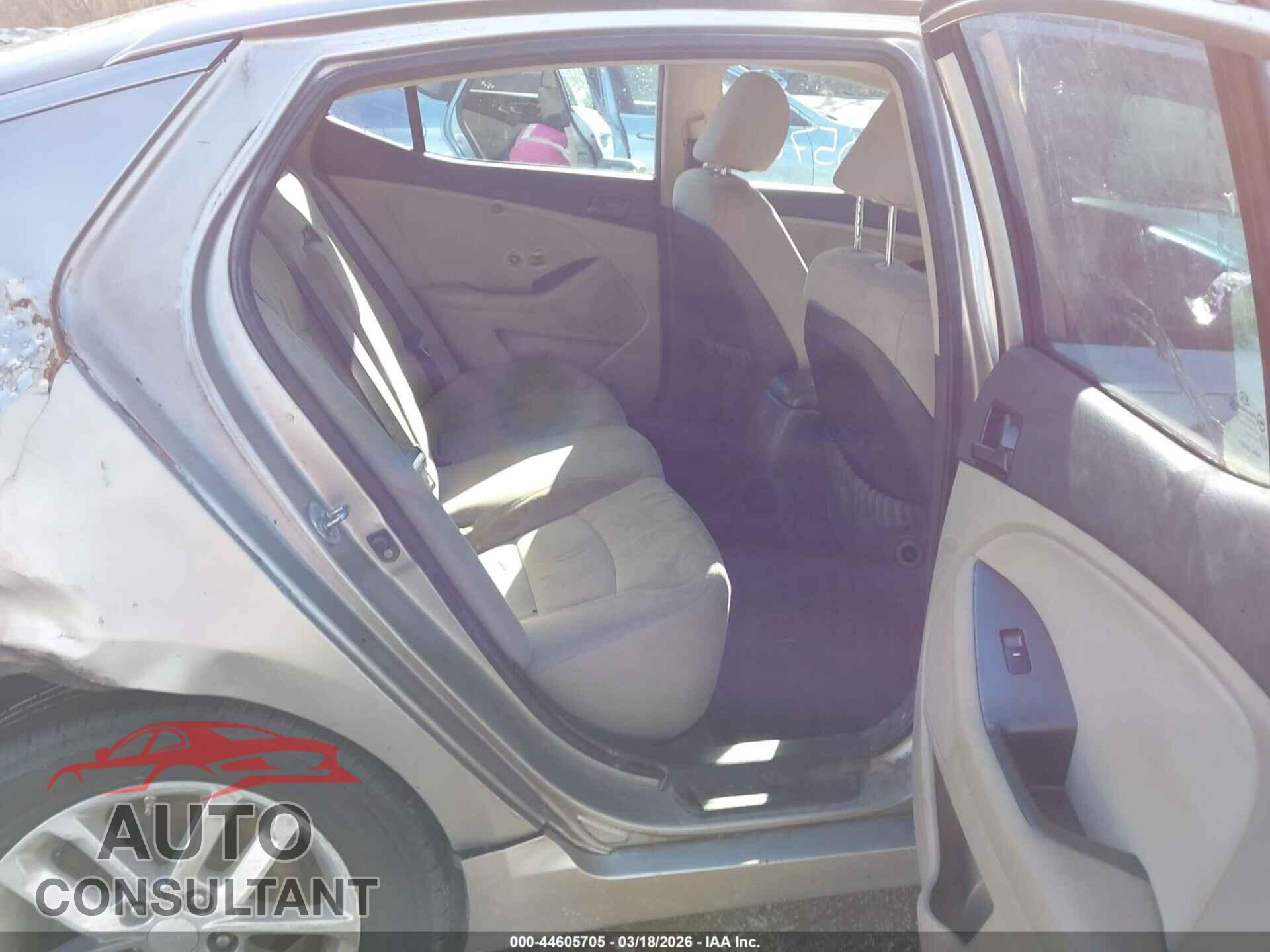 KIA OPTIMA 2013 - KNAGM4A70D5414911