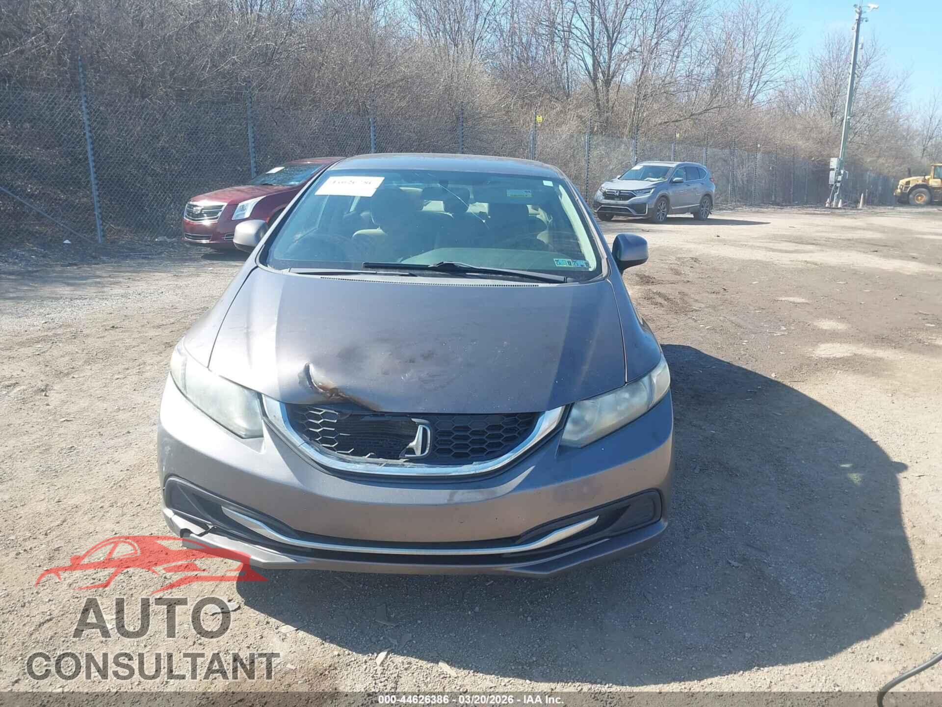HONDA CIVIC 2013 - 19XFB2F53DE201410
