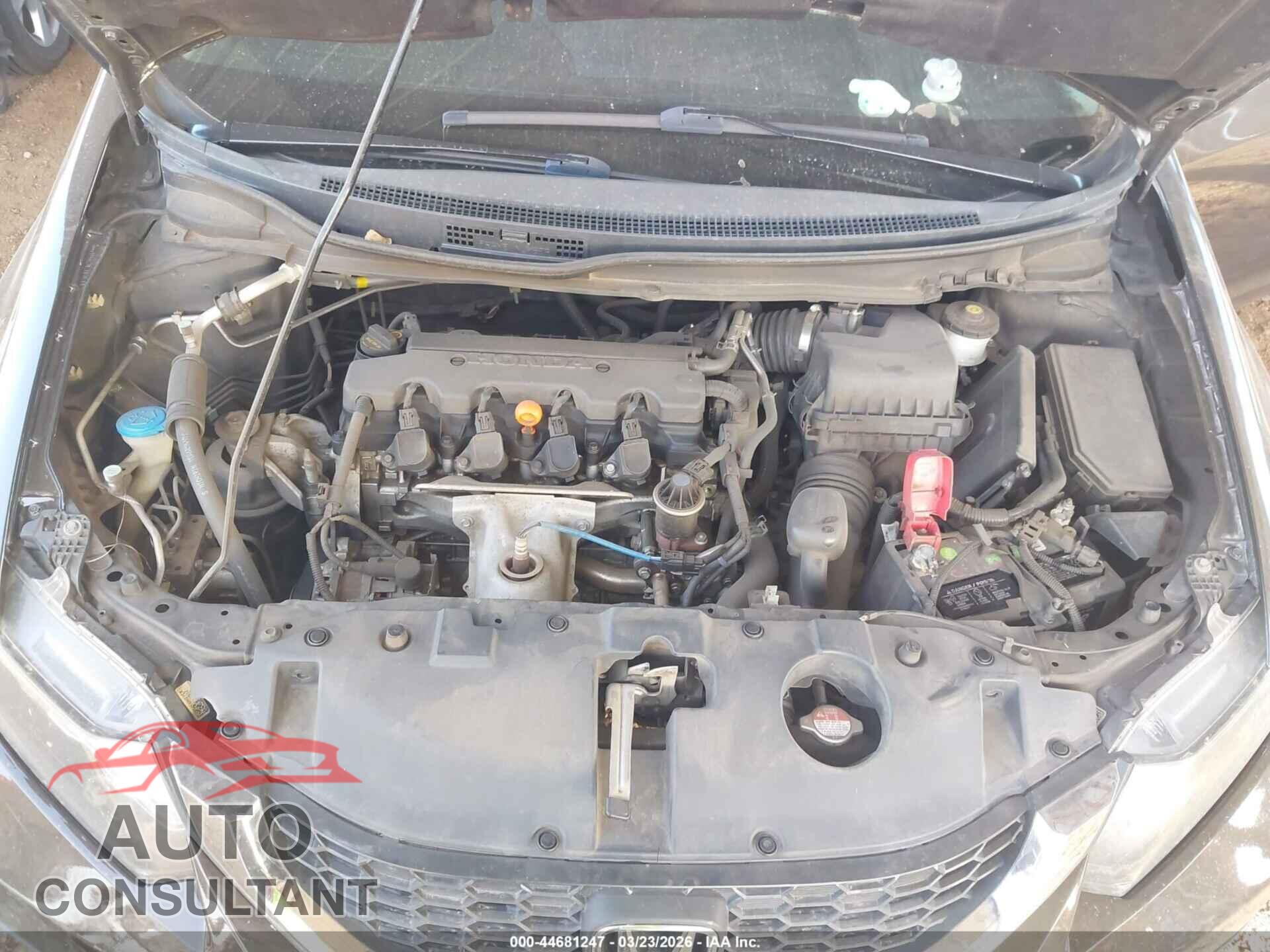 HONDA CIVIC 2013 - 19XFB2F52DE271691