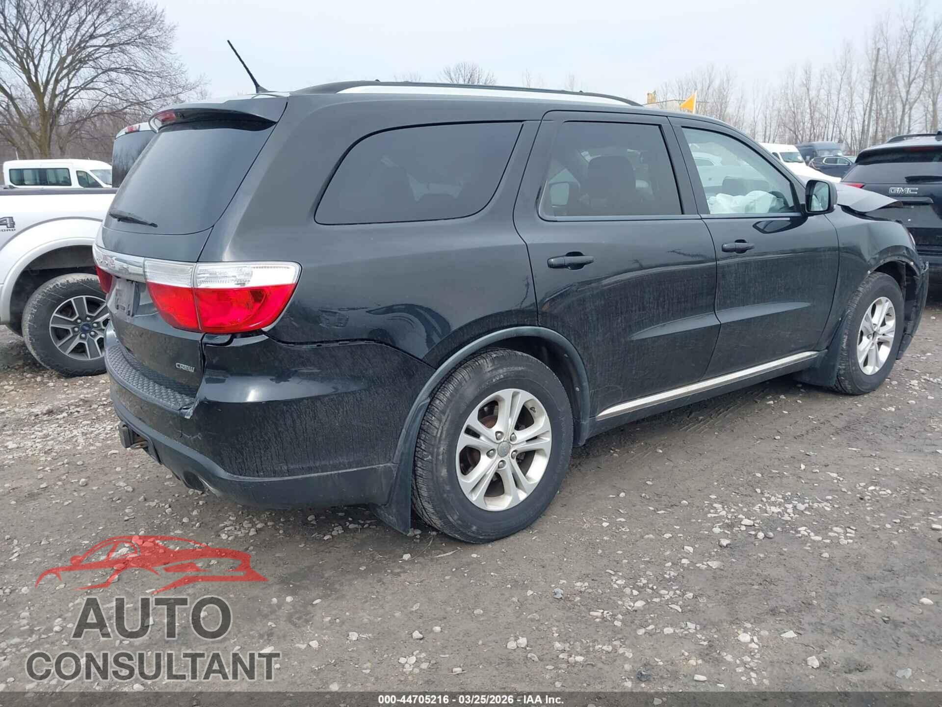 DODGE DURANGO 2012 - 1C4SDJDT2CC153666