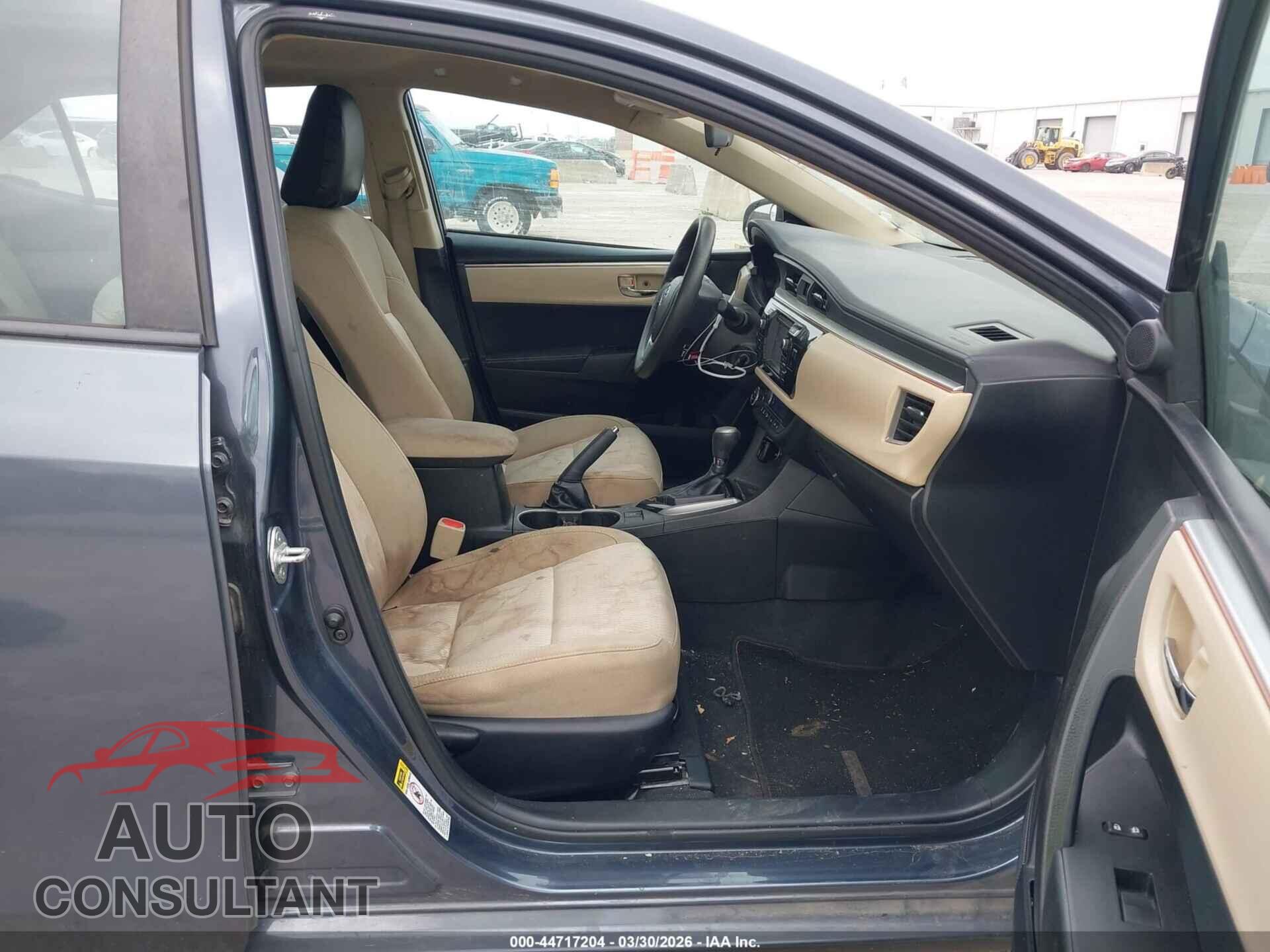TOYOTA COROLLA 2014 - 5YFBURHE8EP170721