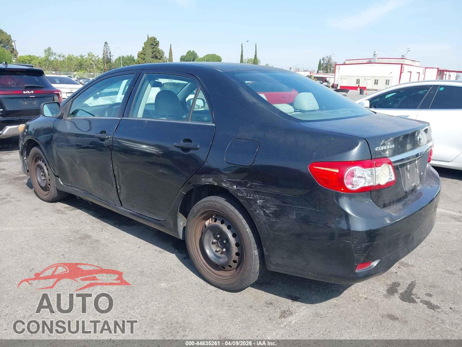 TOYOTA COROLLA 2013 - 5YFBU4EE7DP173079
