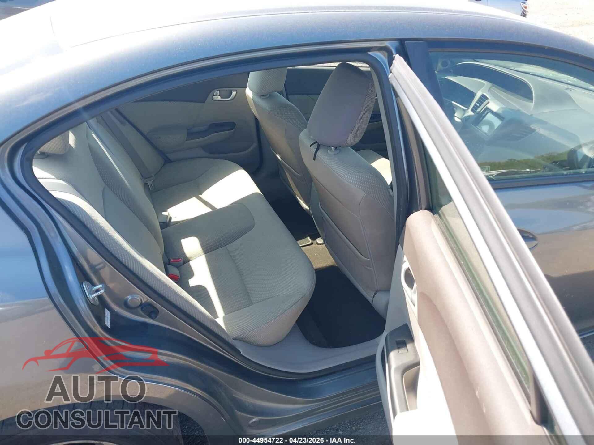 HONDA CIVIC HYBRID 2012 - JHMFB4F29CS010117