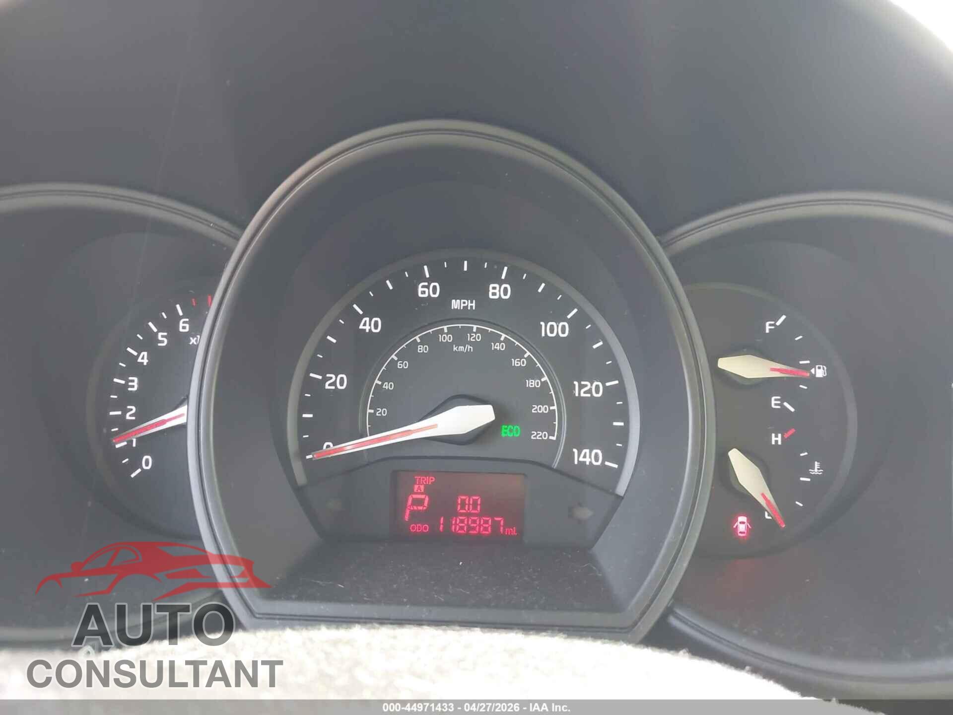 KIA RIO 2014 - KNADM5A30E6334011