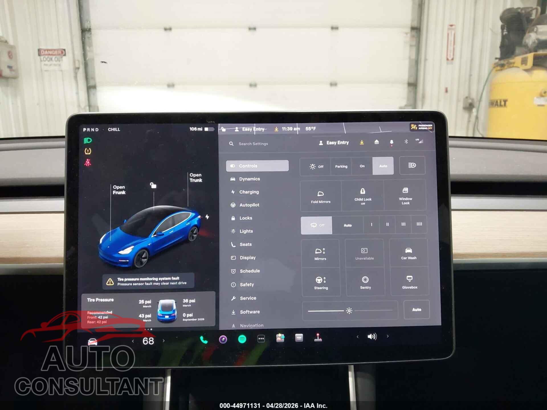TESLA MODEL 3 2019 - 5YJ3E1EB6KF465028