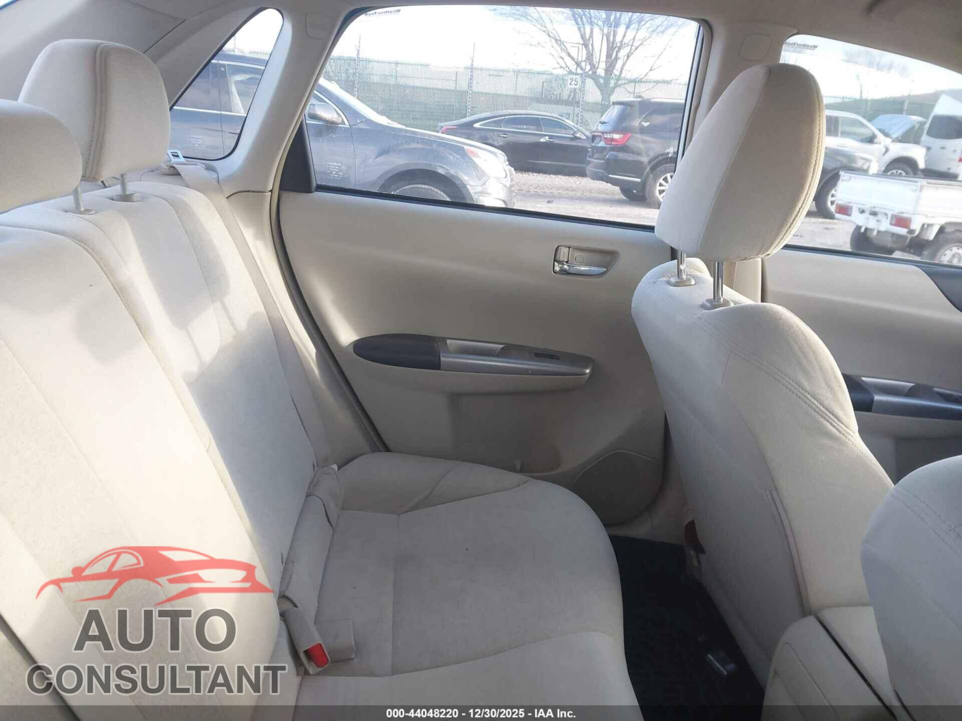 SUBARU IMPREZA 2009 - JF1GE61679H520433