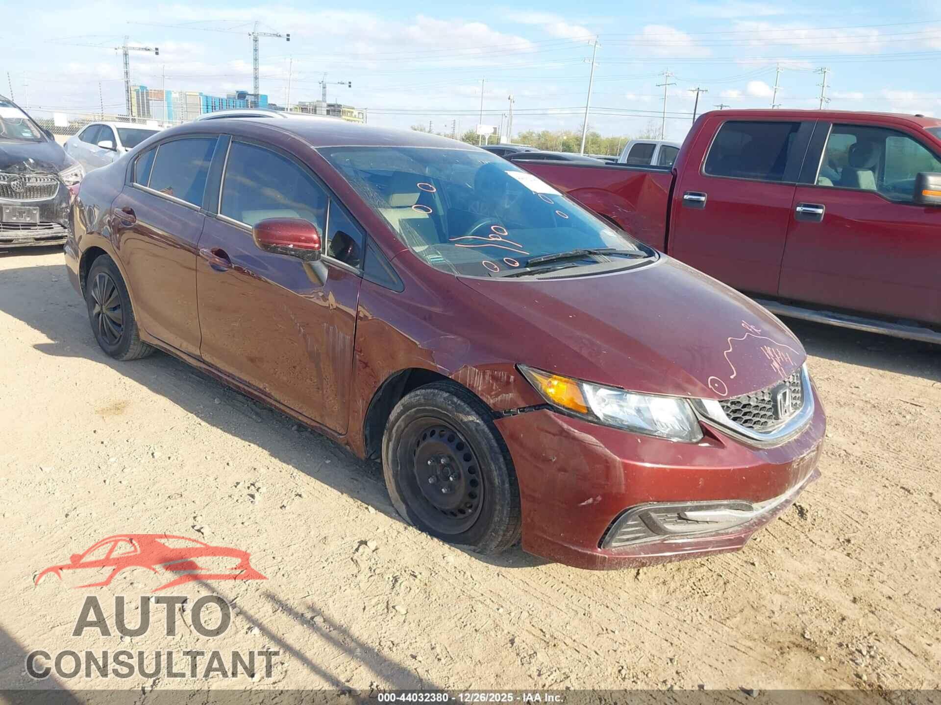 HONDA CIVIC 2014 - 19XFB2F5XEE009712