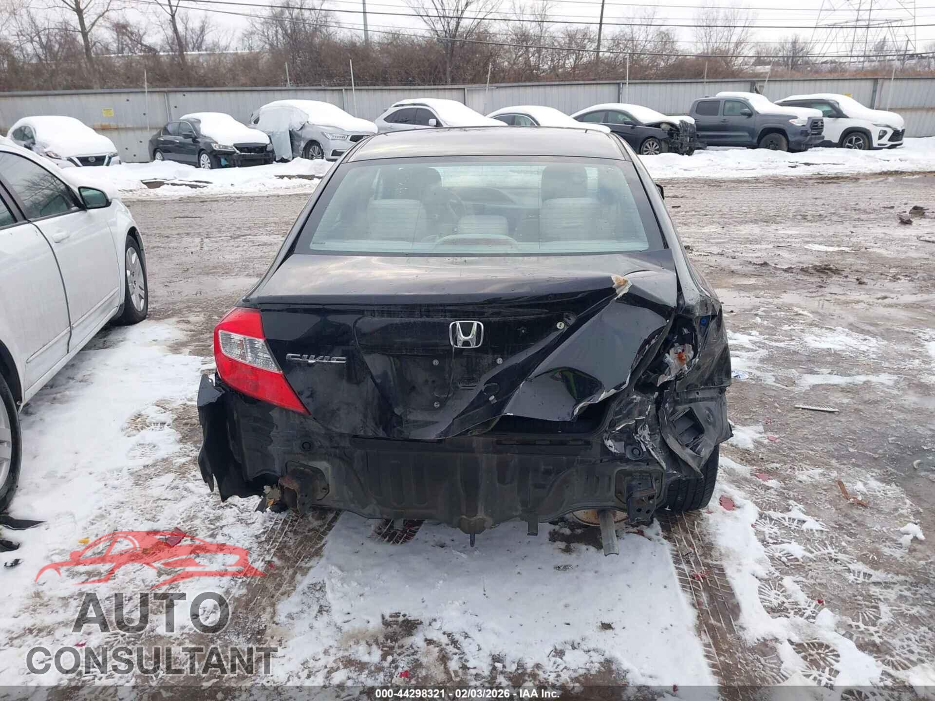 HONDA CIVIC 2012 - 19XFB2F51CE034270
