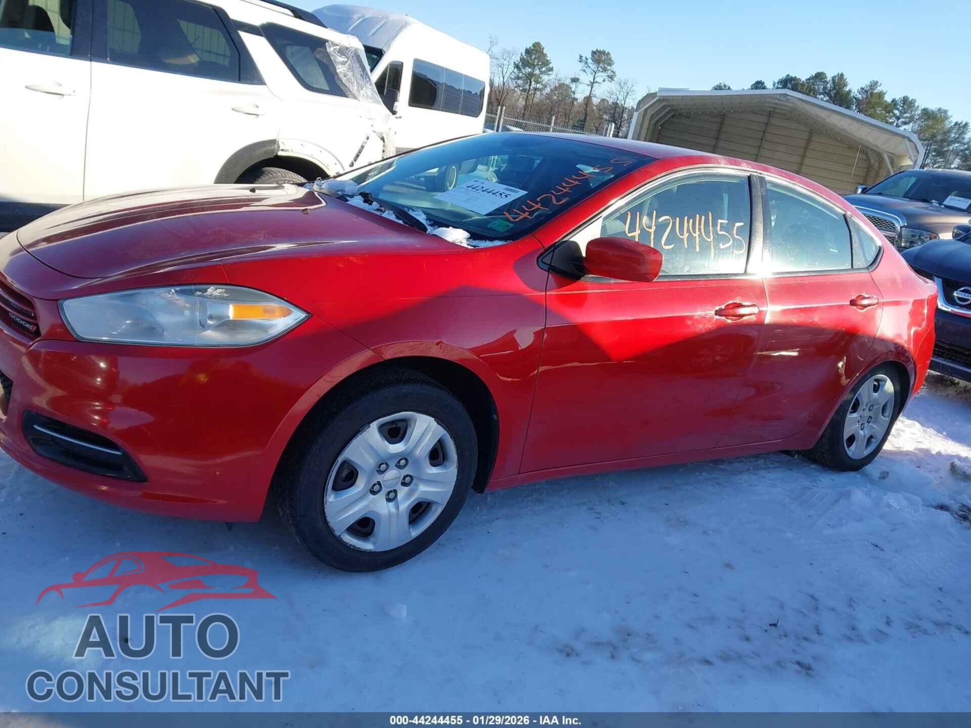 DODGE DART 2013 - 1C3CDFAH0DD204826