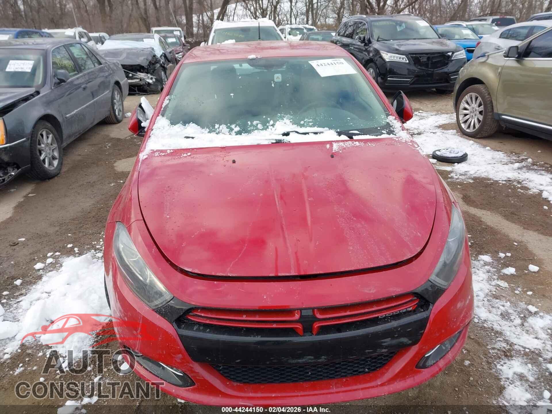 DODGE DART 2013 - 1C3CDFBH4DD648693