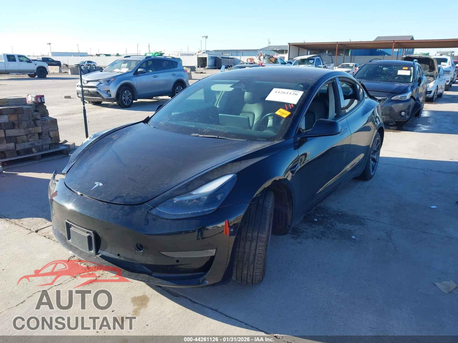 TESLA MODEL 3 2022 - 5YJ3E1EB7NF164806