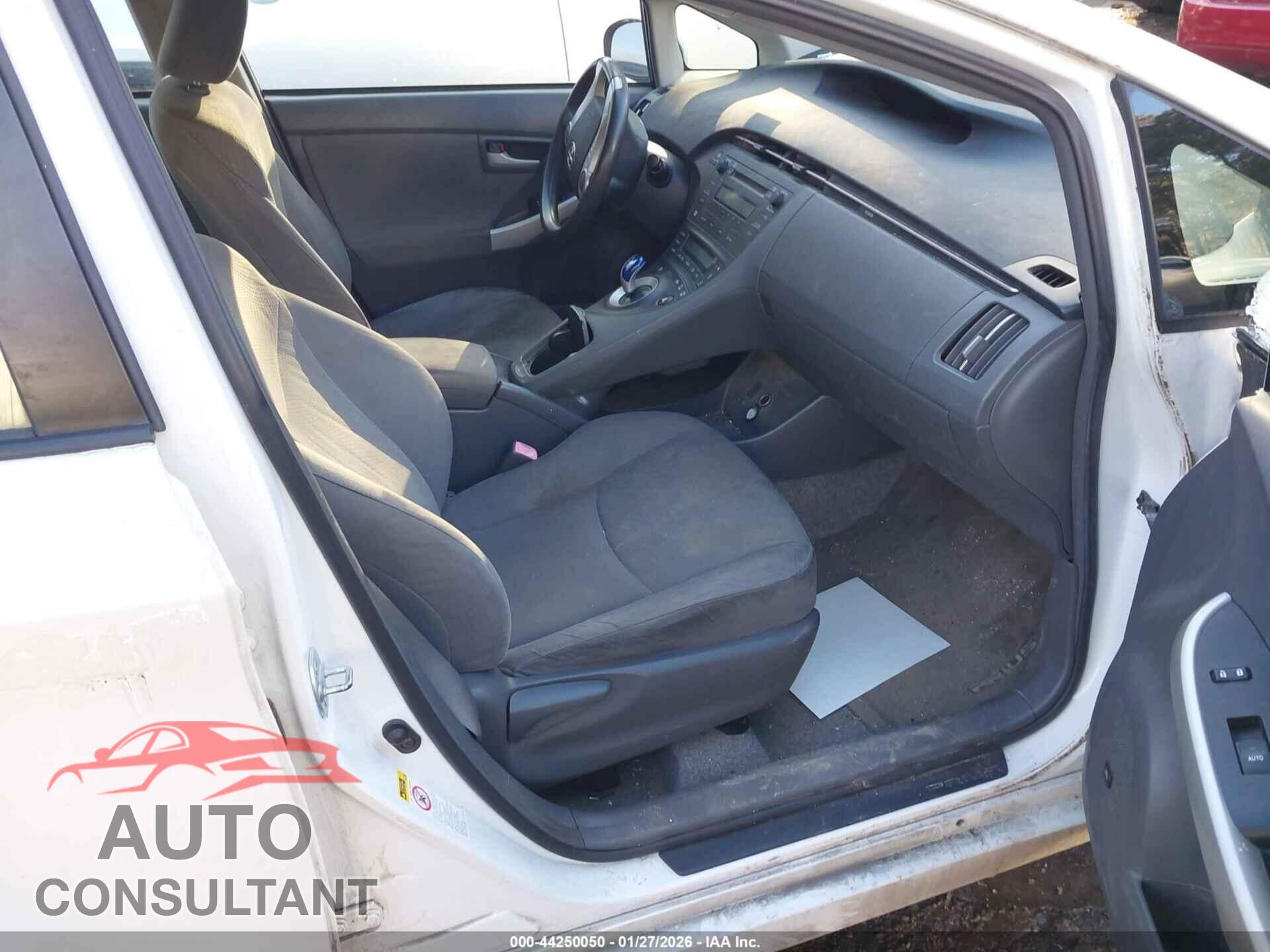 TOYOTA PRIUS 2010 - JTDKN3DU7A0050629