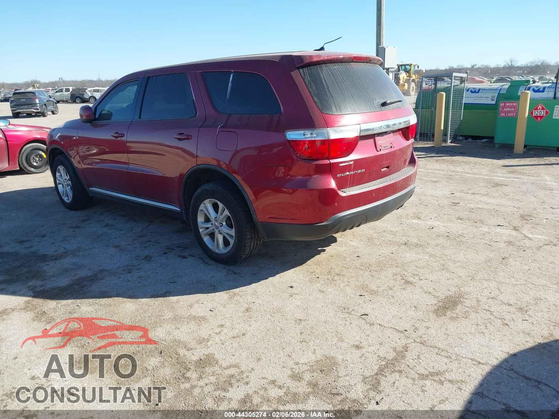 DODGE DURANGO 2013 - 1C4RDHAG1DC689346