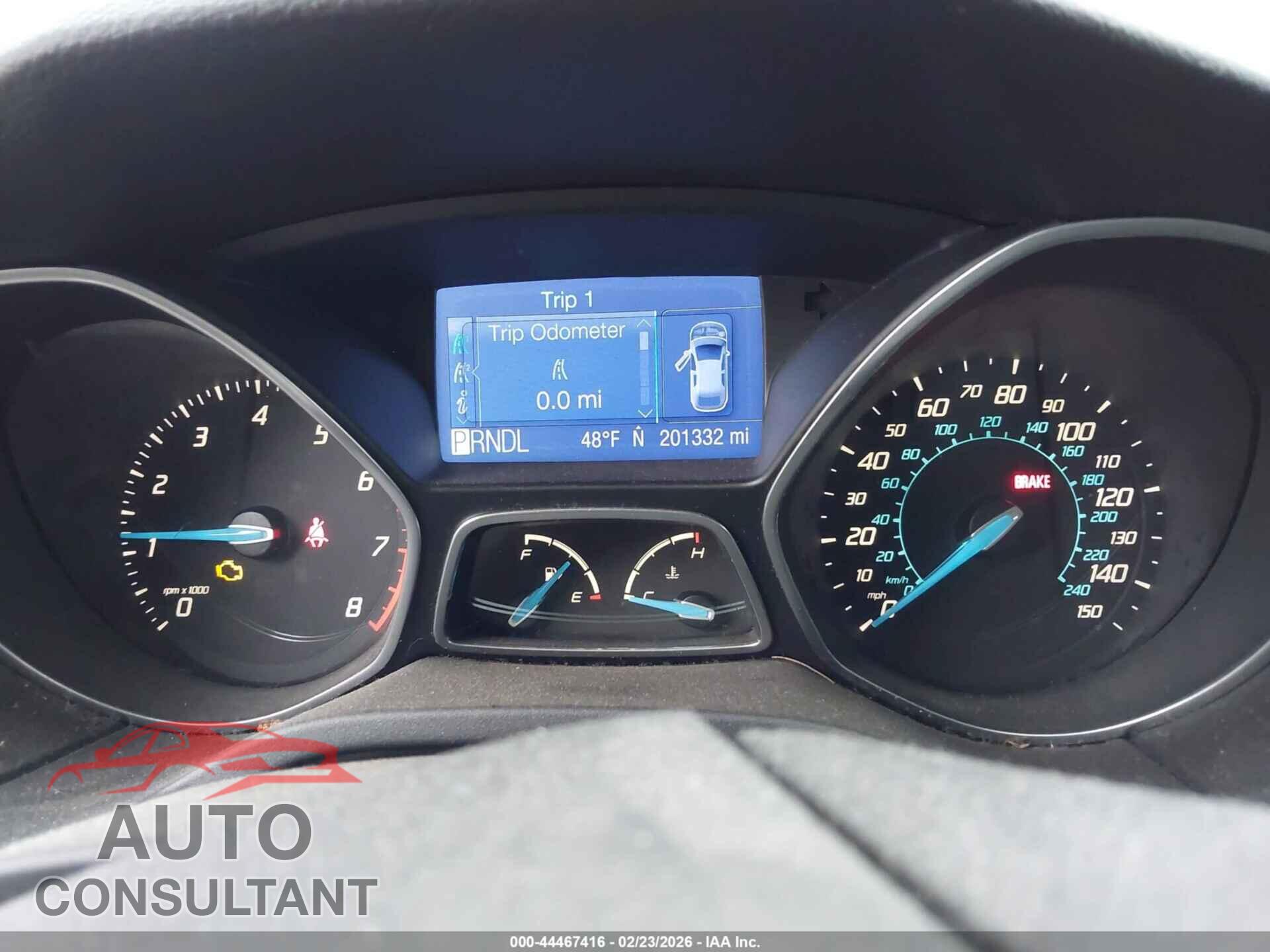 FORD FOCUS 2012 - 1FAHP3K2XCL468776