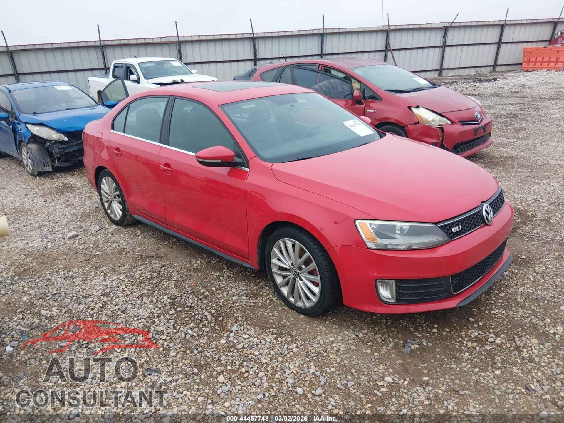 VOLKSWAGEN JETTA 2013 - 3VW4A7AJ9DM214547
