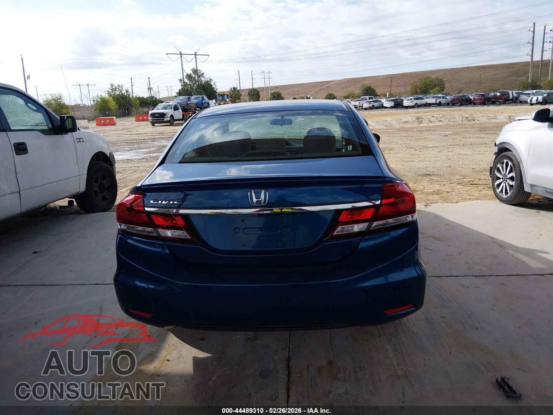 HONDA CIVIC 2014 - 19XFB2F55EE230604