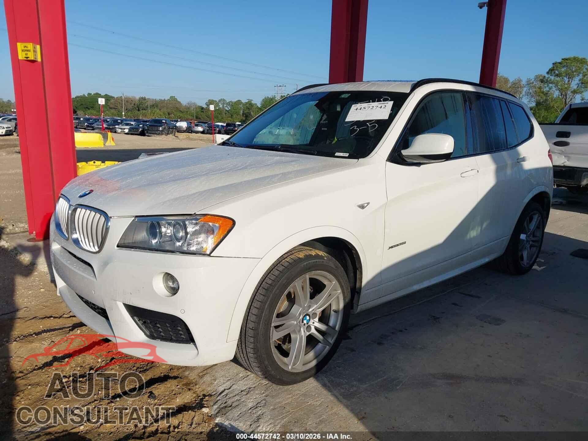 BMW X3 2013 - 5UXWX7C57DL983249