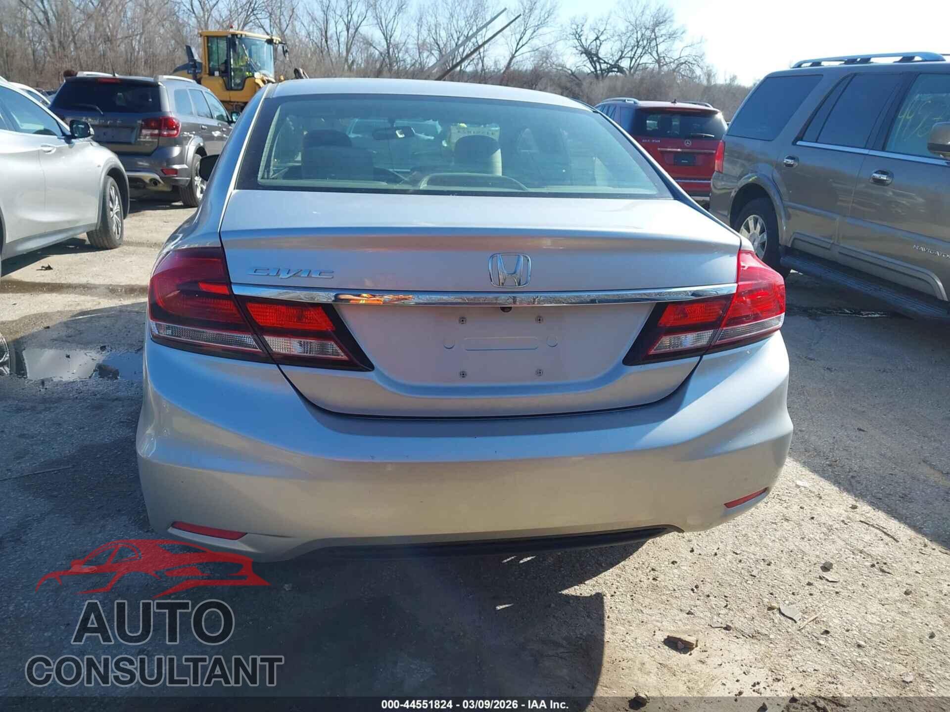 HONDA CIVIC 2013 - 19XFB2F5XDE000653