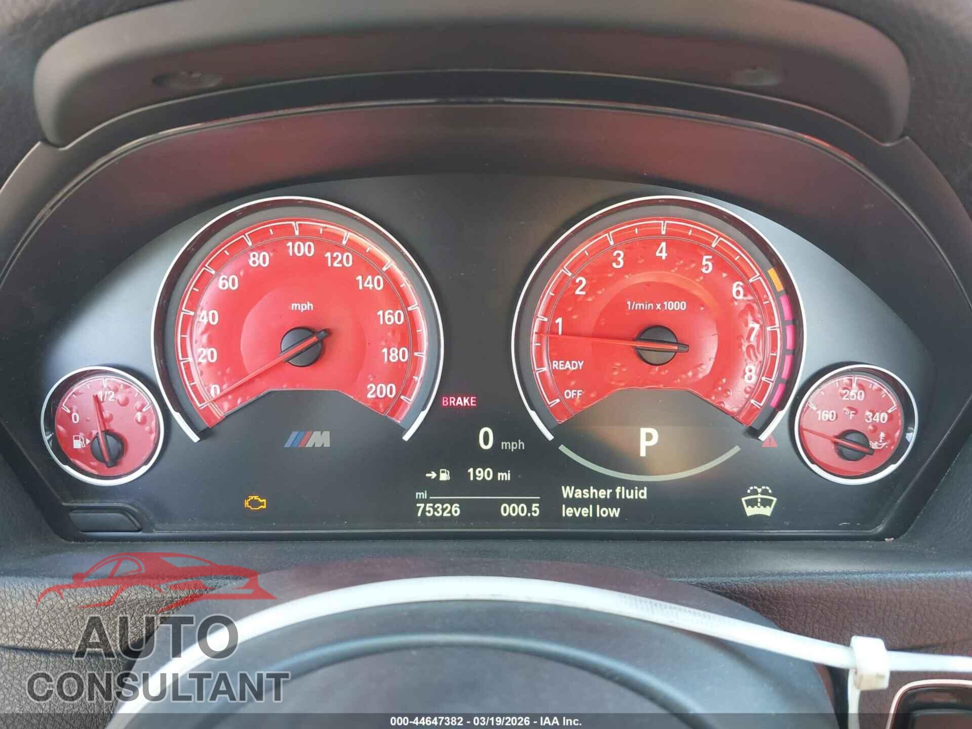 BMW M4 2016 - WBS3R9C52GK337744