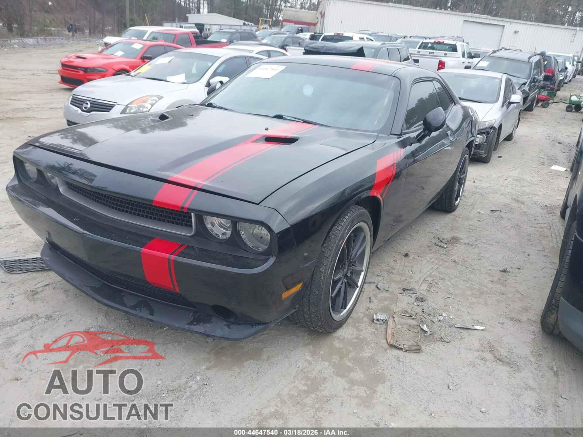DODGE CHALLENGER 2012 - 2C3CDYAG1CH204760