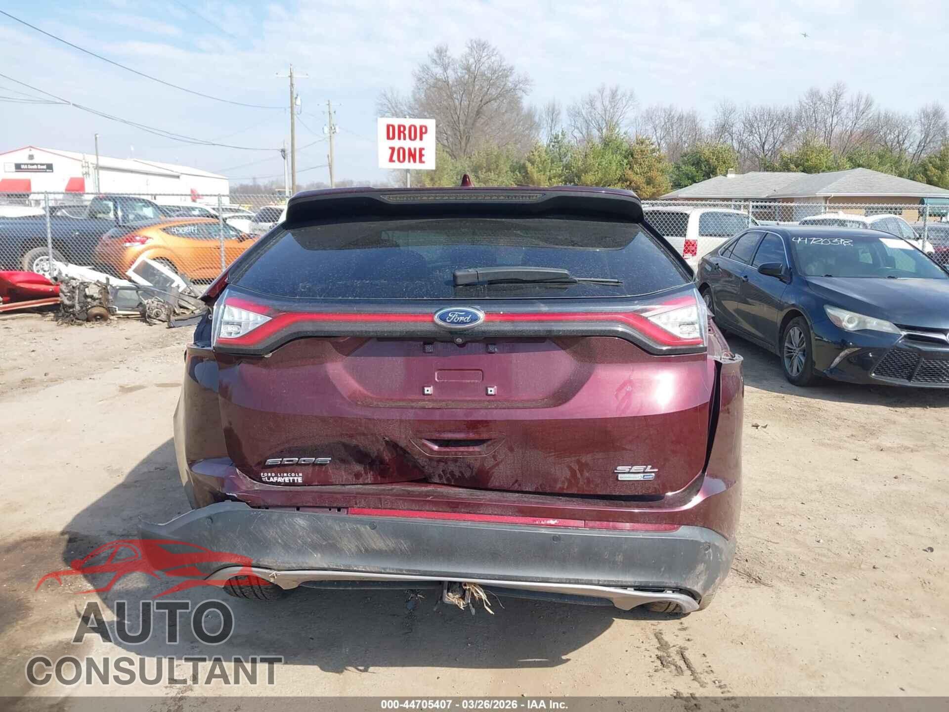 FORD EDGE 2017 - 2FMPK4J9XHBB72975