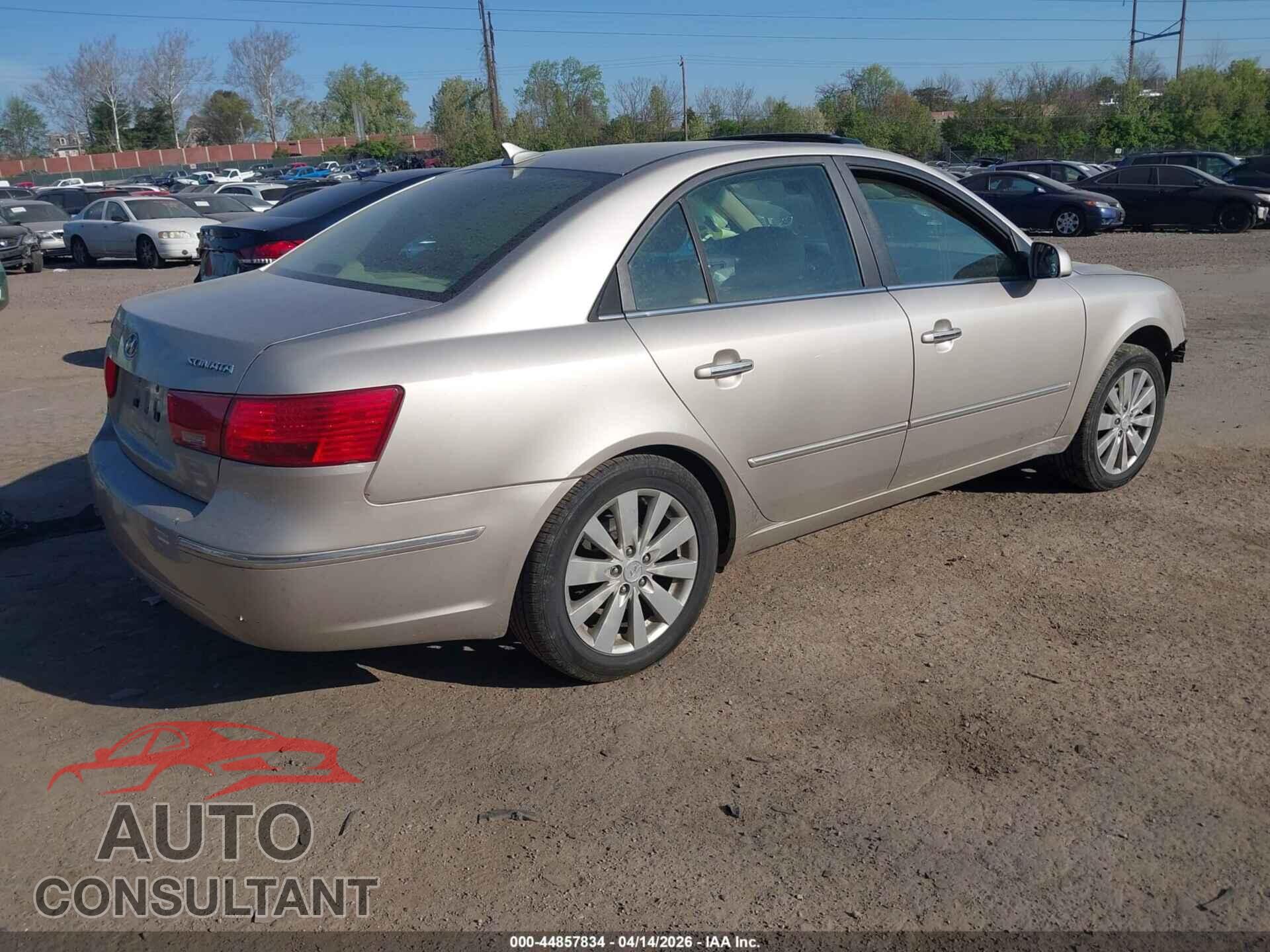 HYUNDAI SONATA 2009 - 5NPEU46C99H492580