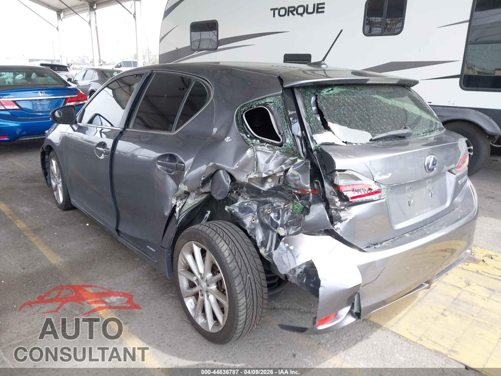 LEXUS CT 200H 2013 - JTHKD5BH8D2171732