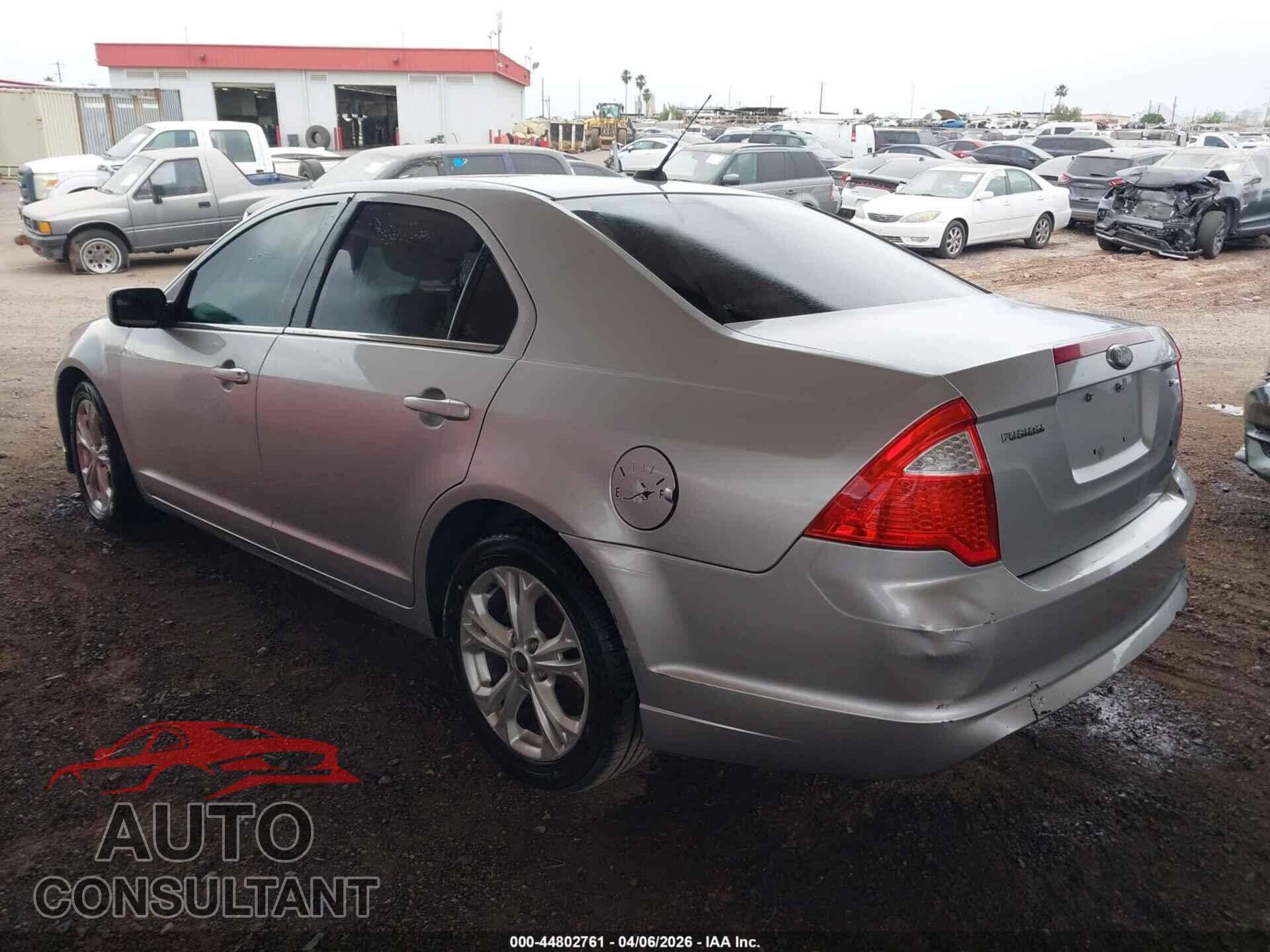 FORD FUSION 2012 - 3FAHP0HA2CR379671