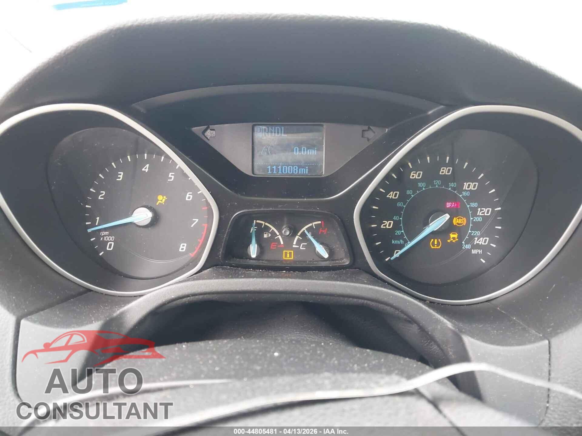 FORD FOCUS 2014 - 1FADP3E26EL168732
