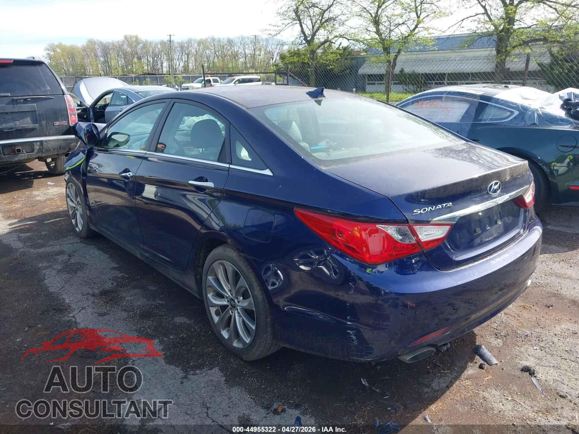 HYUNDAI SONATA 2012 - 5NPEC4AC8CH442299
