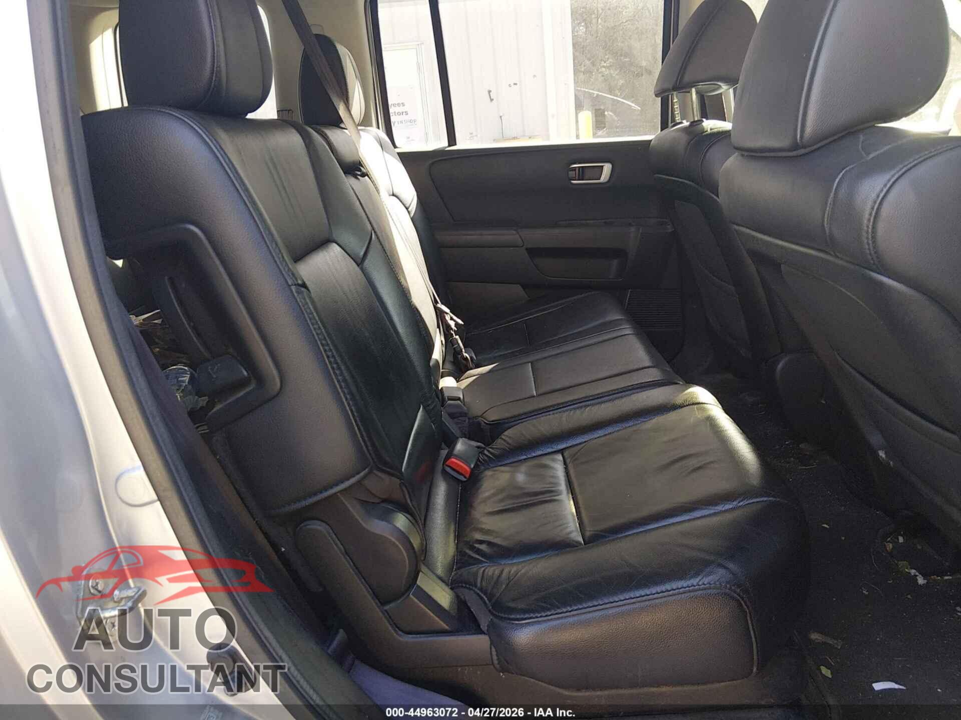 HONDA PILOT 2012 - 5FNYF4H58CB035075