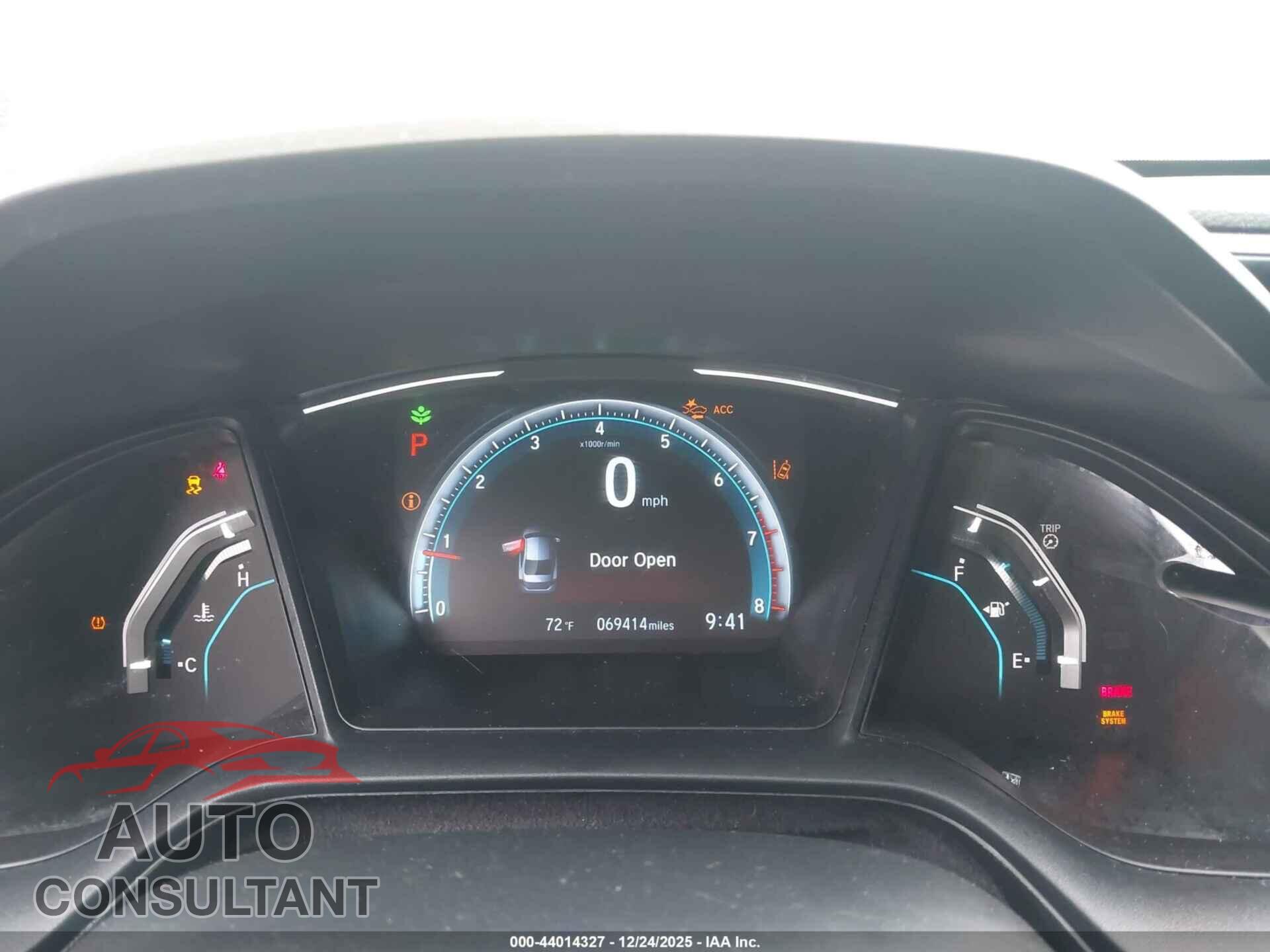 HONDA CIVIC 2020 - 2HGFC2F62LH598778