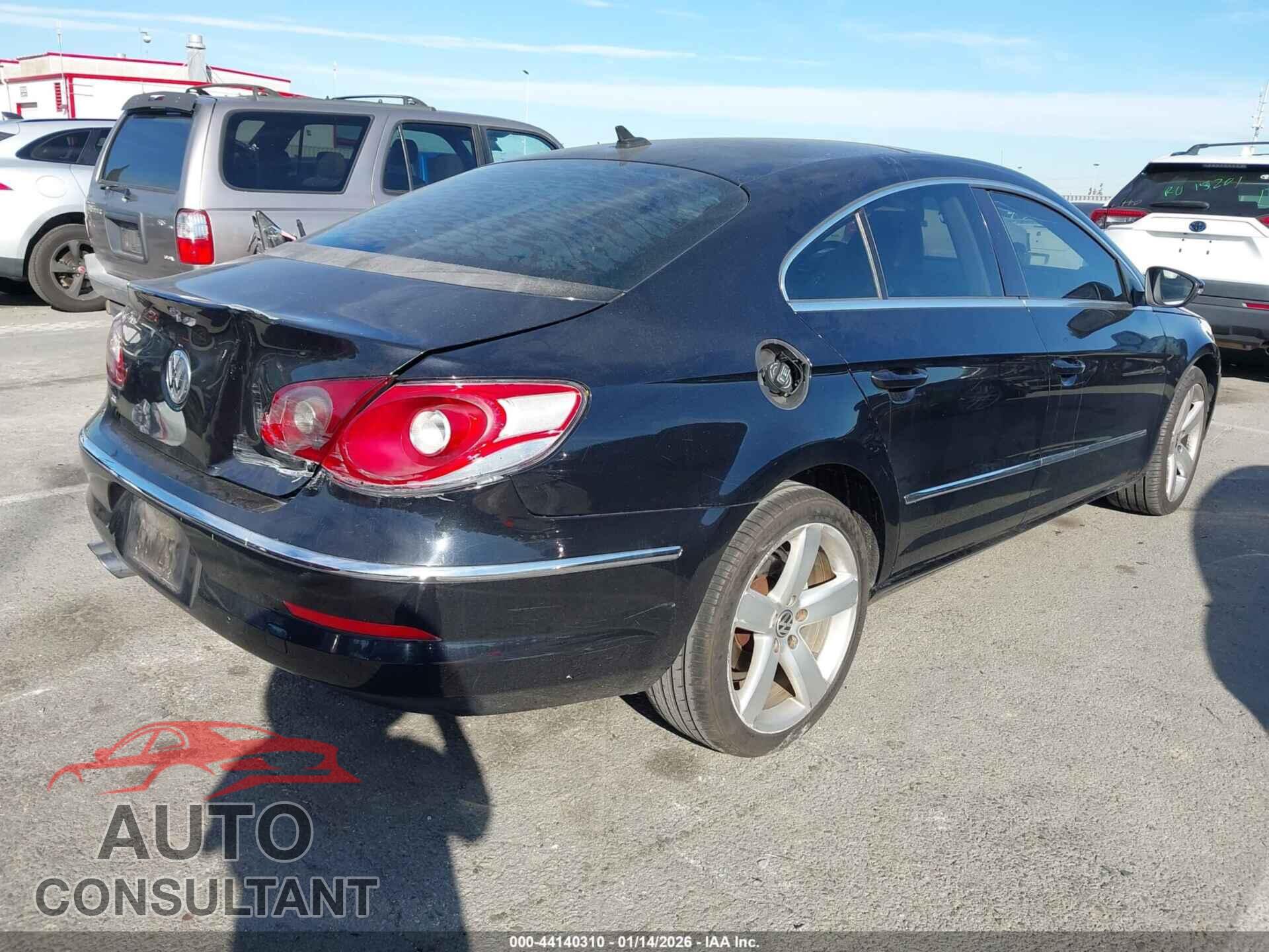 VOLKSWAGEN CC 2012 - WVWHP7AN5CE552165