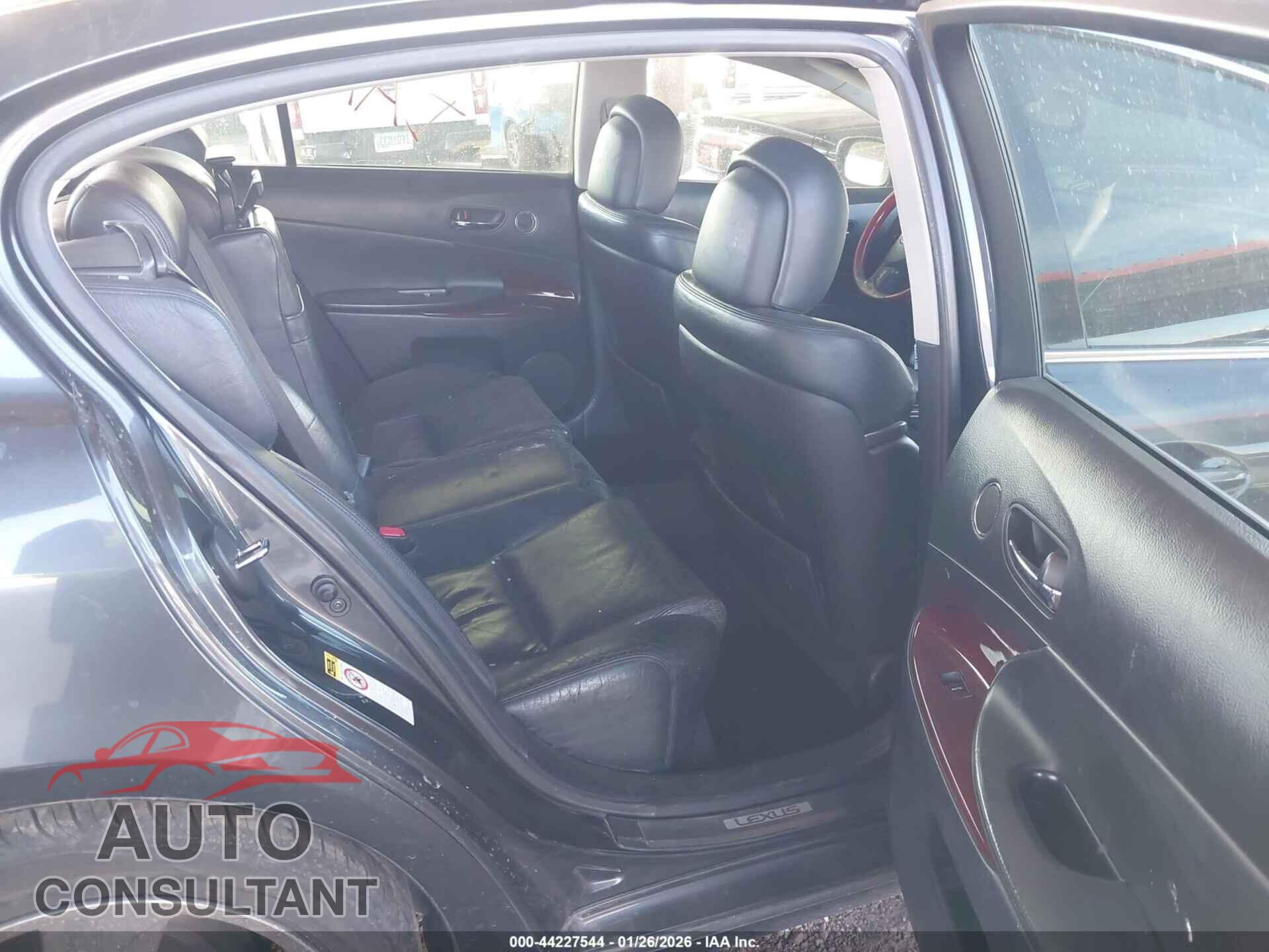 LEXUS GS 350 2011 - JTHBE1KS9B0053909