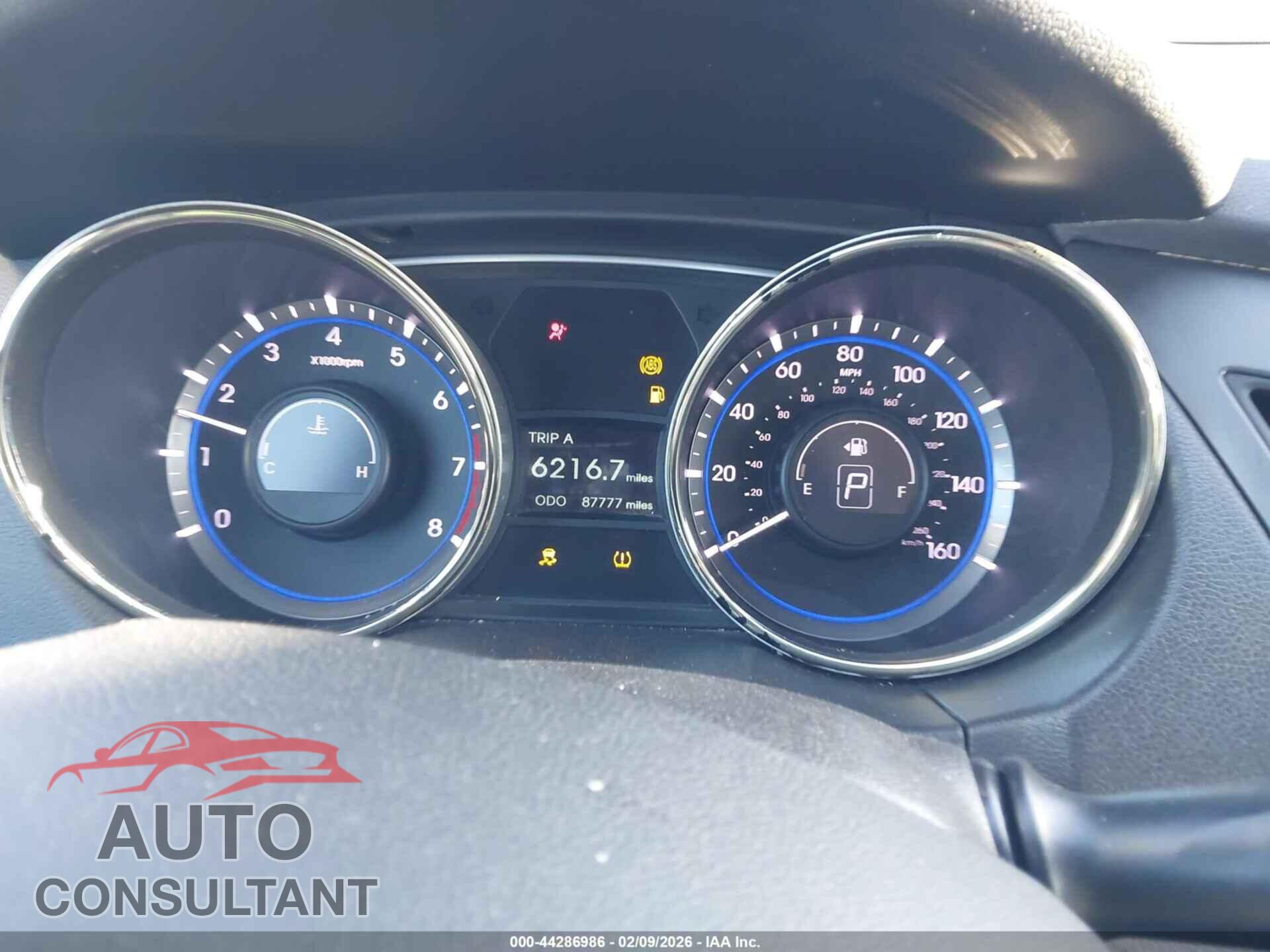 HYUNDAI SONATA 2013 - 5NPEB4AC9DH707154
