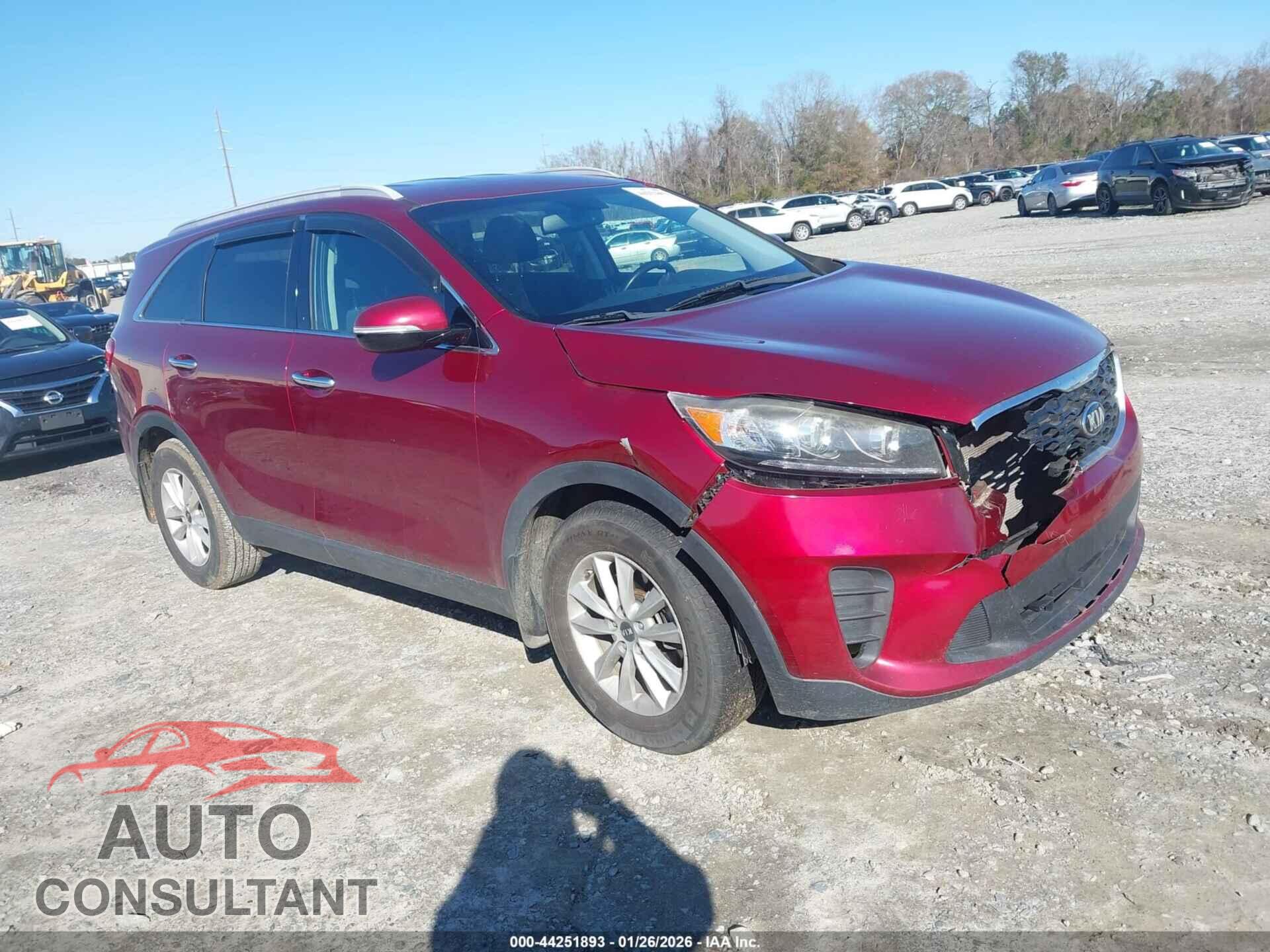 KIA SORENTO 2019 - 5XYPG4A51KG470885