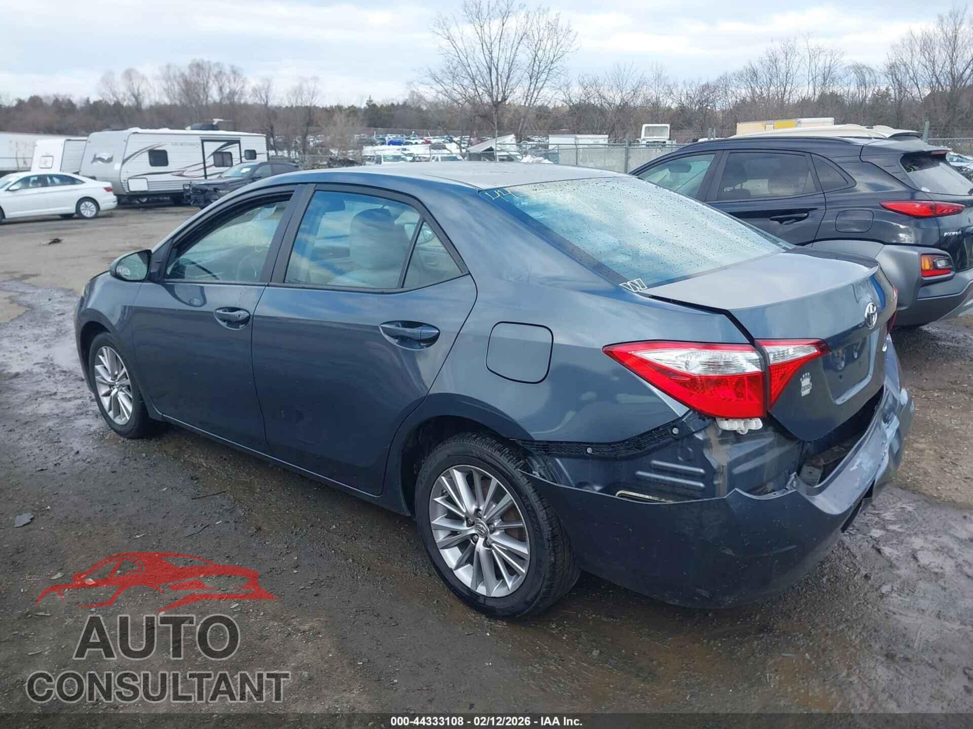 TOYOTA COROLLA 2014 - 5YFBURHE4EP120768